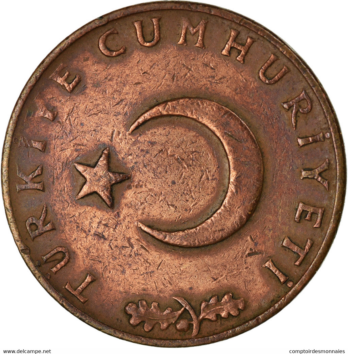 Monnaie, Turquie, 10 Kurus, 1971, TTB, Bronze, KM:891.2 - Turquia