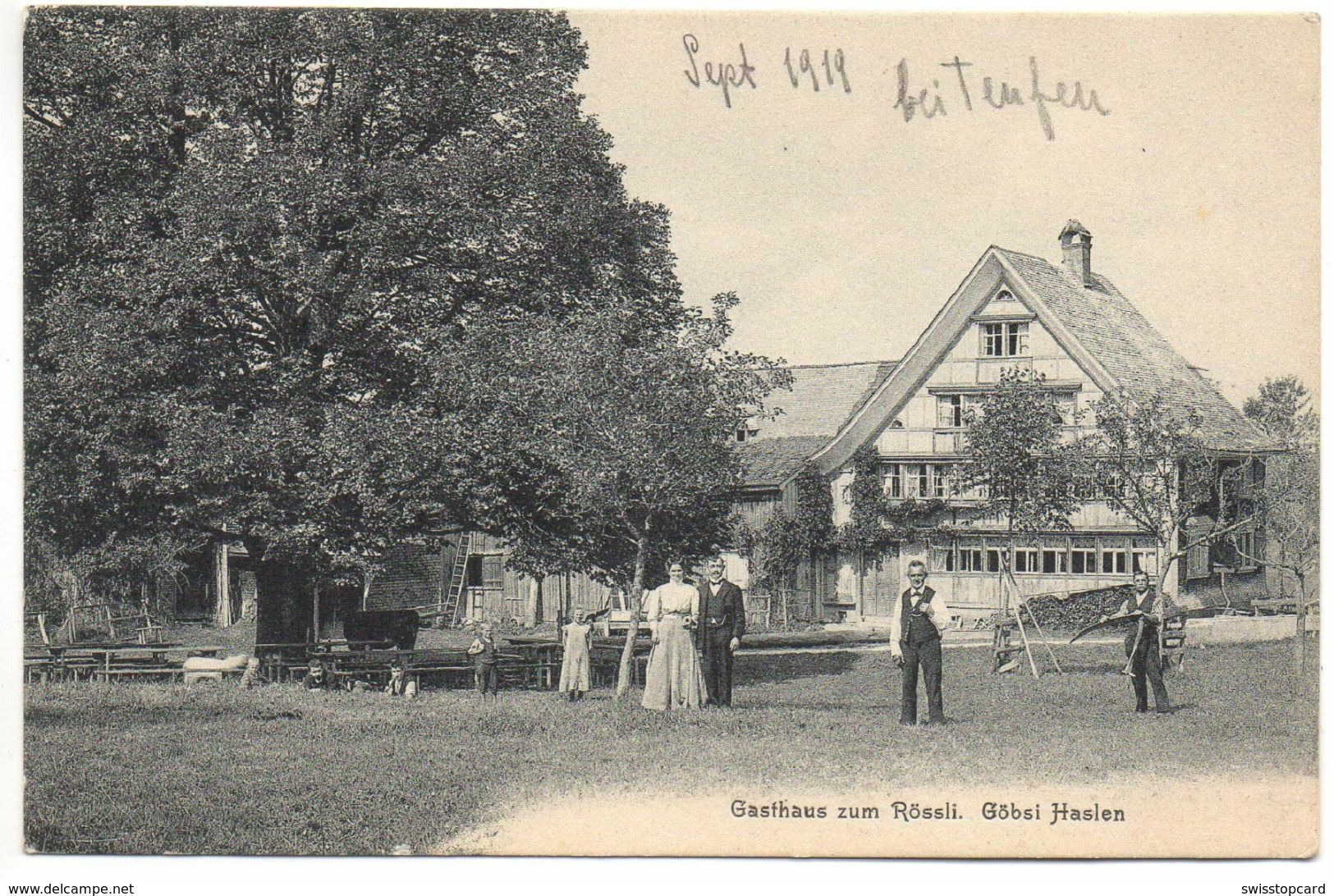 SCHLATT-HASLEN GÖBSI Bei Teufen Gasthaus Zum Rössli - Teufen