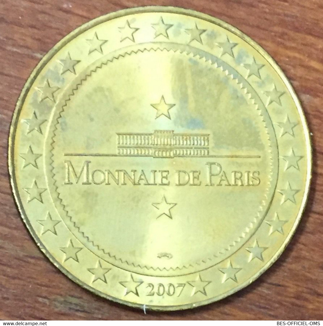 68 HUNAWIHR CENTRE DE RÉINTRODUCTION HAMSTER MDP 2007 MÉDAILLE MONNAIE DE PARIS JETON TOURISTIQUE MEDALS COINS TOKENS - 2007