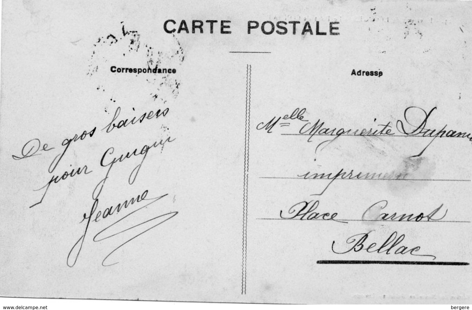 87. CPA. CONDAT, Le Pont - Près Limoges - Pêcheur à La Ligne - 1912.  Scan Du Verso - - Condat Sur Vienne