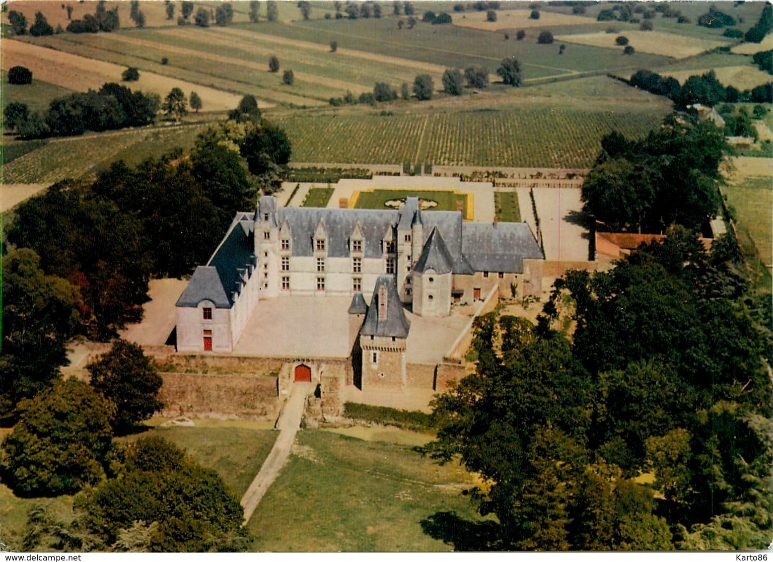 Haute Goulaine * Vue Aérienne * Le Château De Goulaine * Façade Principale - Haute-Goulaine
