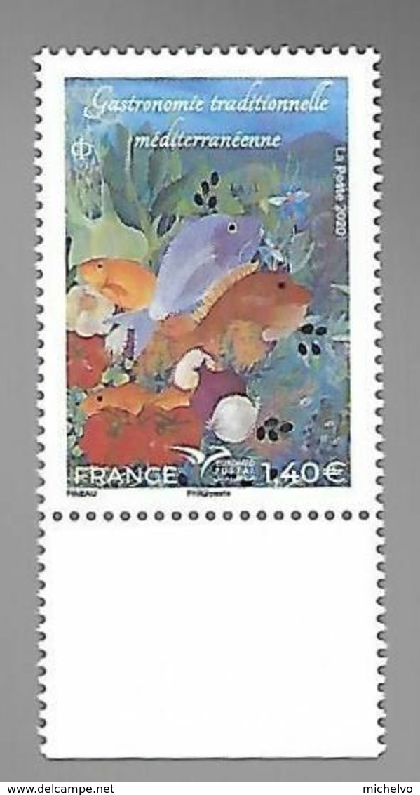 France 2020 - Gastronomie Traditionnelle Méditerranéenne (EUROMED) ** - Unused Stamps