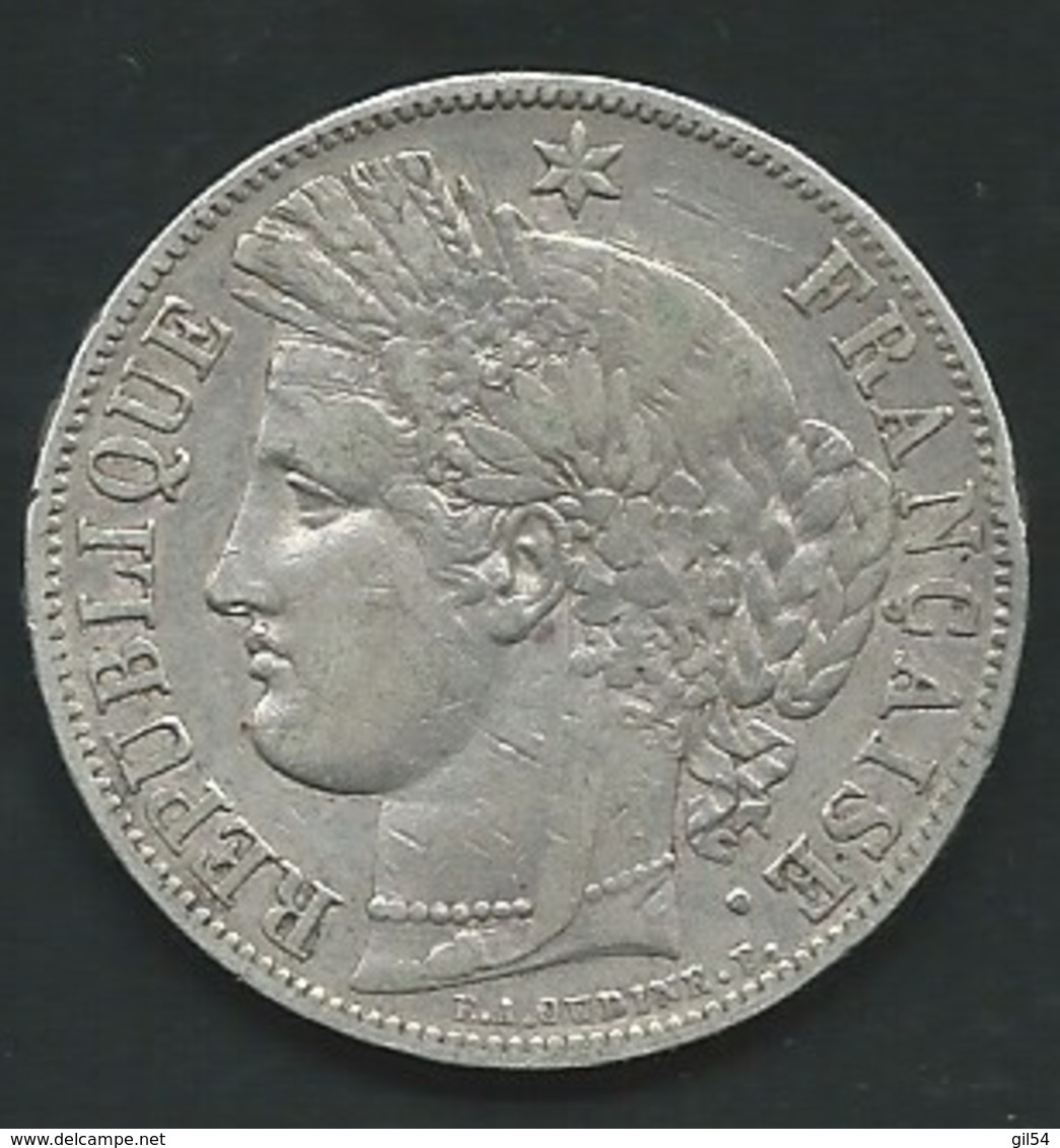 France 5 Francs Cérès 1851A   Argent , Silver   - Pieb 24307 - 5 Francs