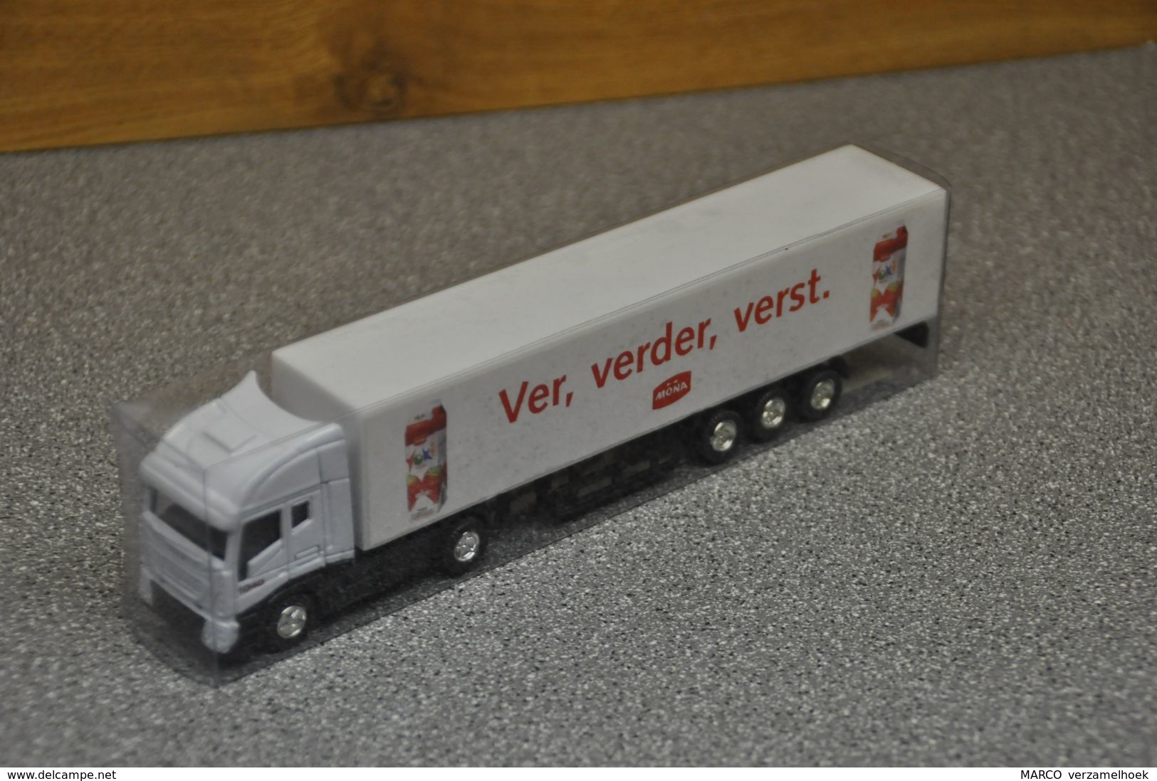 Mona Toetjes Truck 1040 EMTÉ / Jan Linders Supermarkten Scale 1:87 - Camiones, Buses Y Construcción