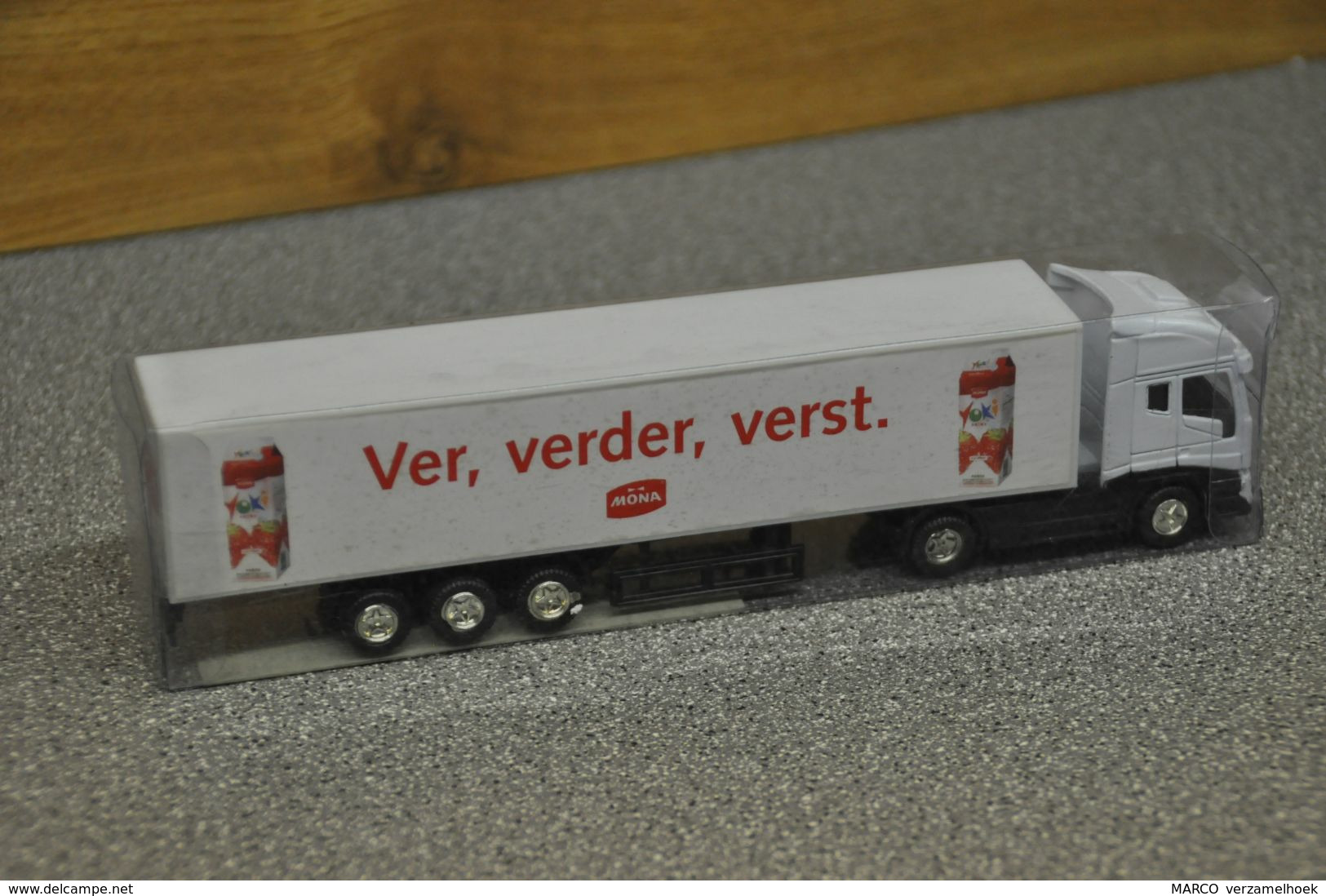 Mona Toetjes Truck 1040 EMTÉ / Jan Linders Supermarkten Scale 1:87 - Camiones, Buses Y Construcción