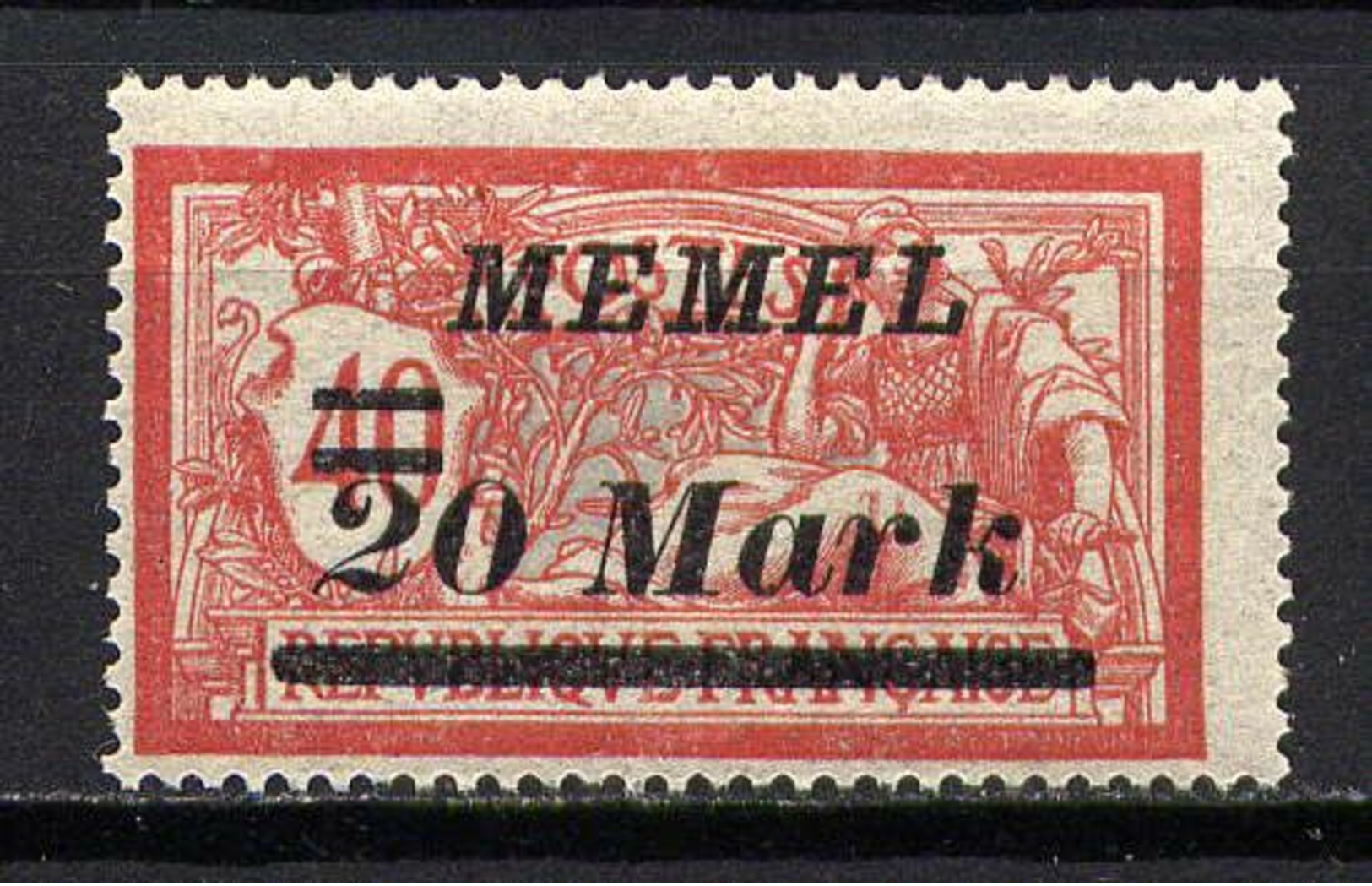 MEMEL  - 90* - TYPE MERSON - Unused Stamps