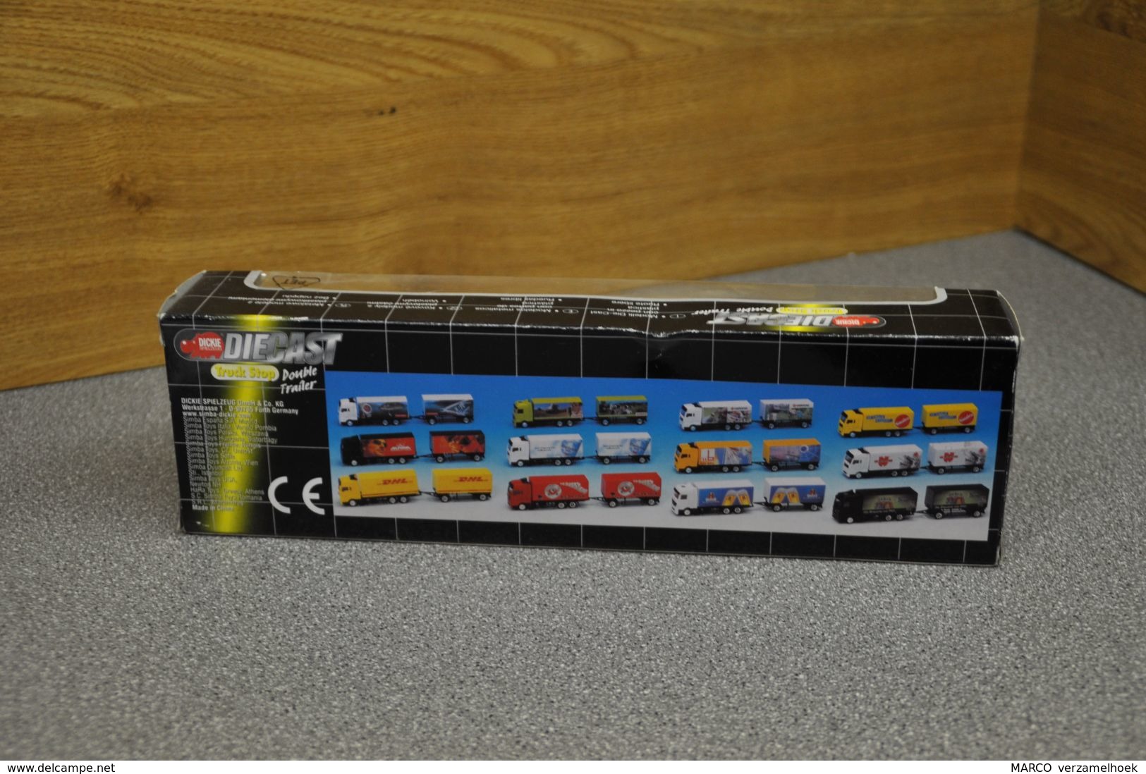 DHL Bonn Dickie Die Cast Truckstop Scale 1:87 MAN - Trucks, Buses & Construction