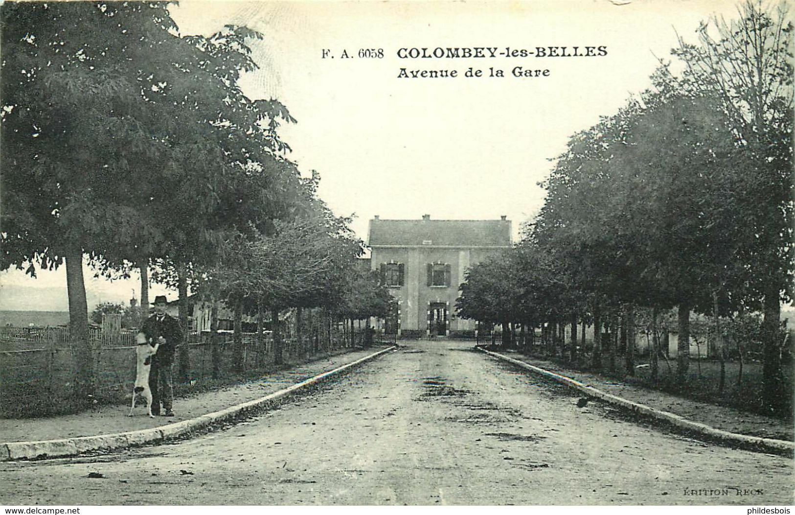 MEURTHE ET MOSELLE  COLOMBEY LES BELLES  Avenue De La Gare - Colombey Les Belles