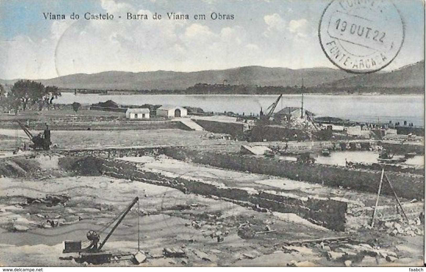 PORTUGAL: CERES Circulated Postcard With FONTE-ARCADA Cancellation RRR - Brieven En Documenten