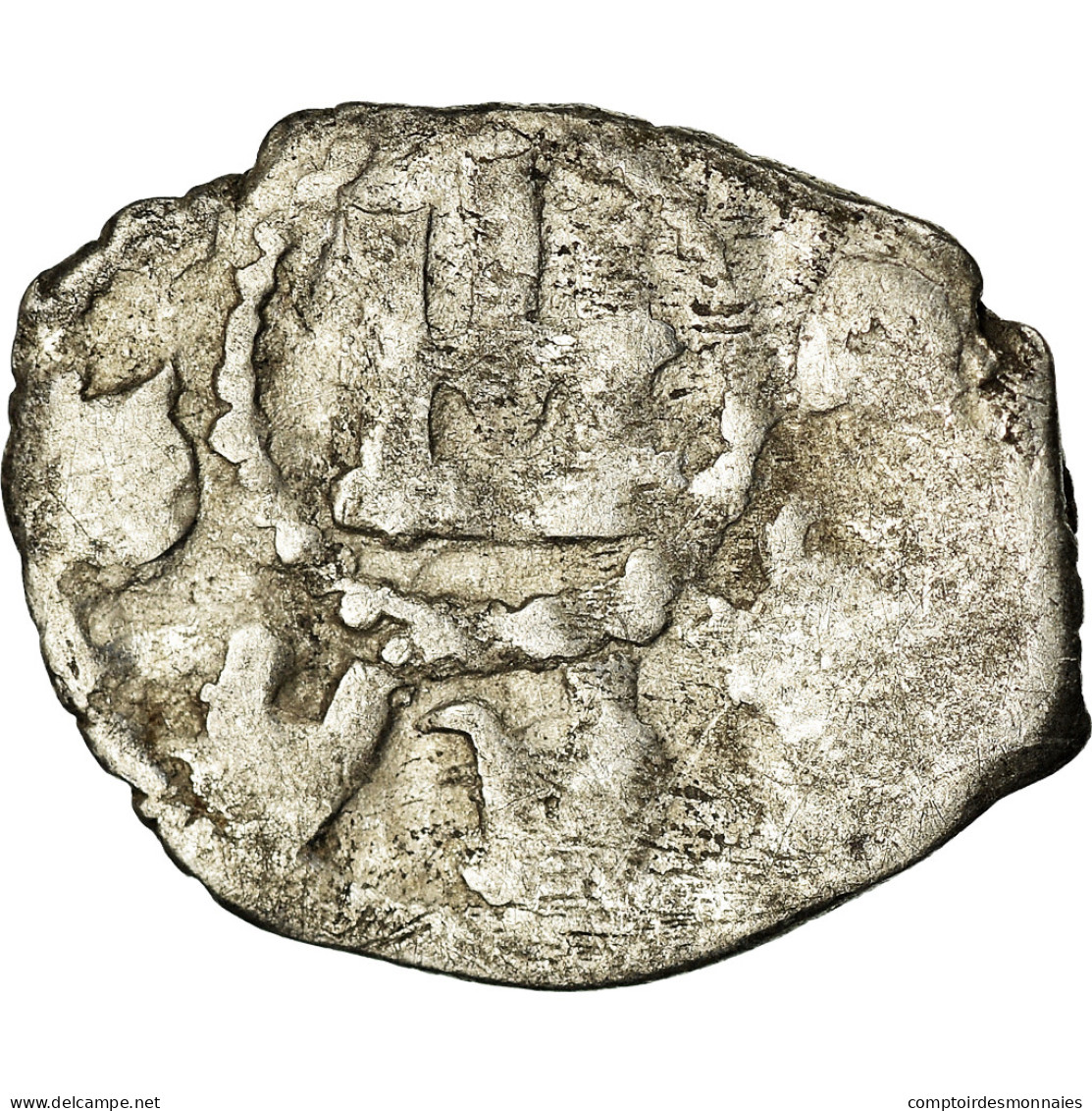 Monnaie, Italie, Genoese Colonies, Aspro, XIVth-XVth Century, Caffa, TB, Argent - Genua