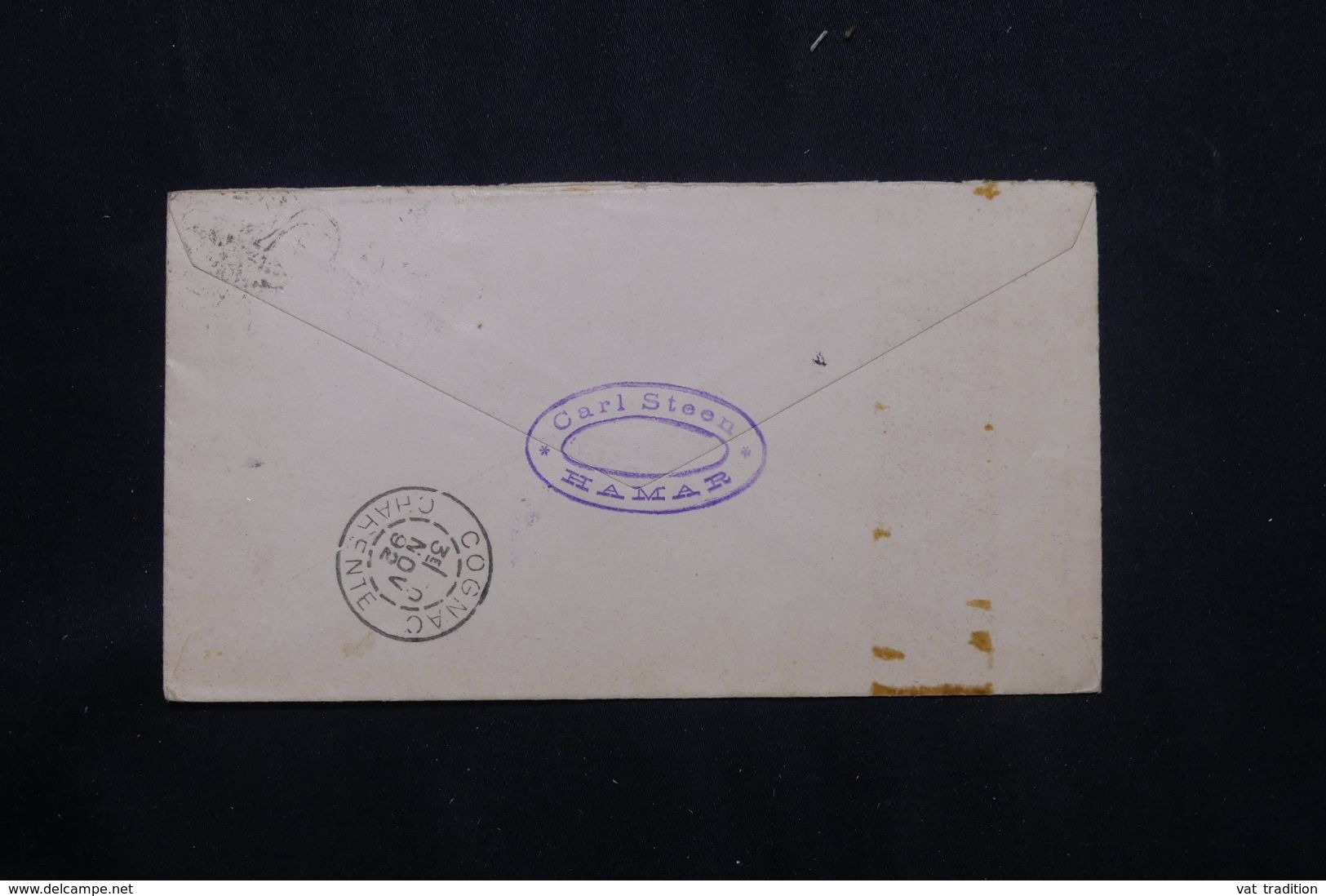 NORVÈGE - Enveloppe De Hamar Pour La France En 1892 - L 65328 - Briefe U. Dokumente