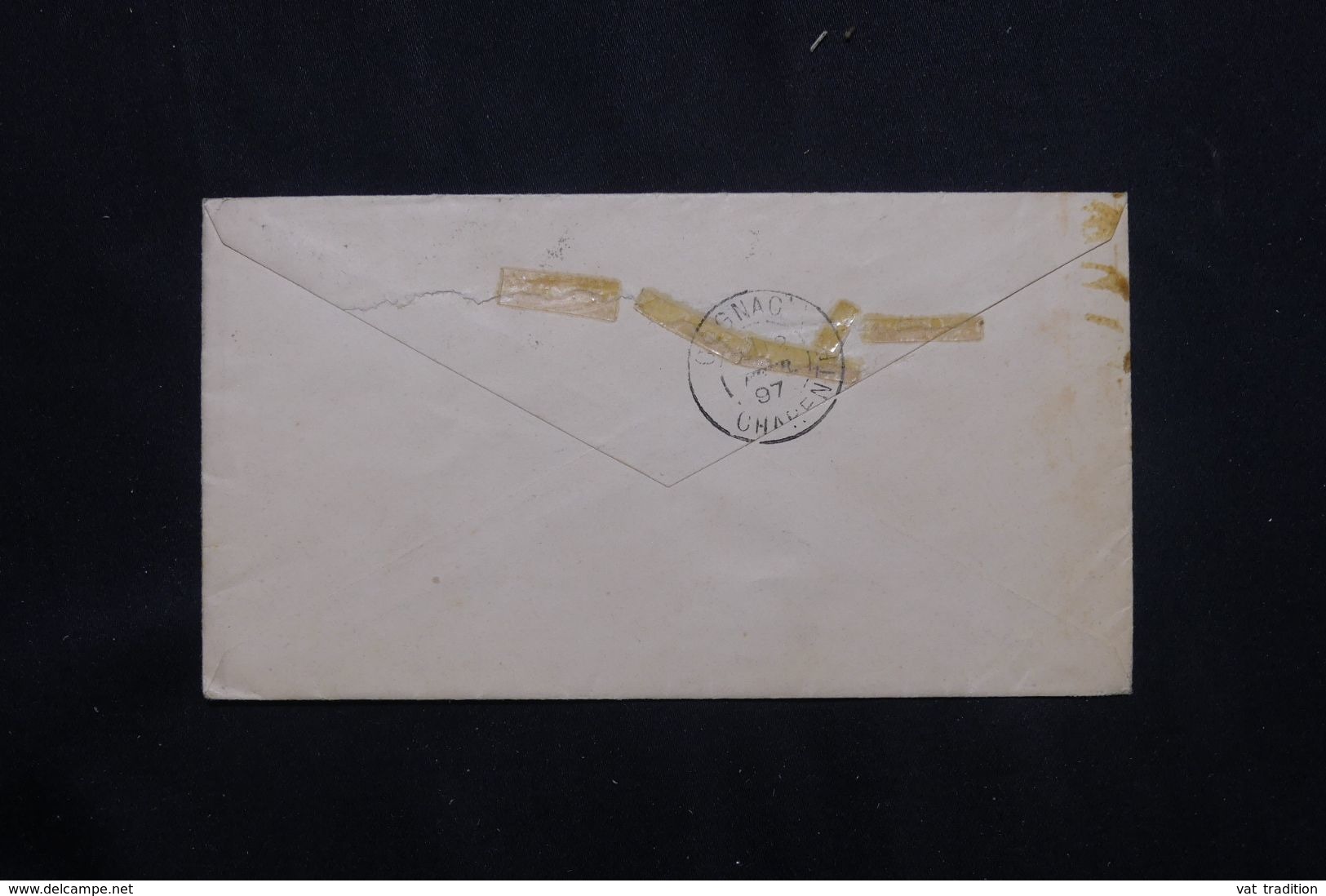 NORVÈGE - Enveloppe De Christiania Pour La France En 1897 - L 65329 - Briefe U. Dokumente