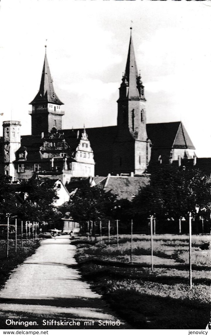 OHRINGEN STIFTSKIRCHE MIT SCHLOSS   REF 66950 - Oehringen