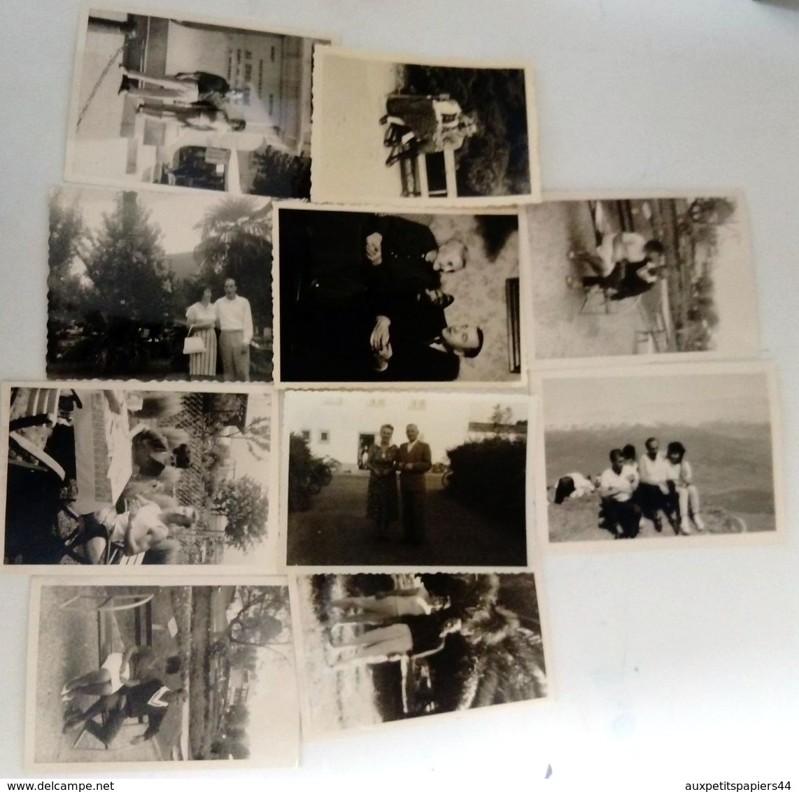 Lot de 200 Photos Originales sur le Thème du Couple vers 19400/1970 - Voir Photos