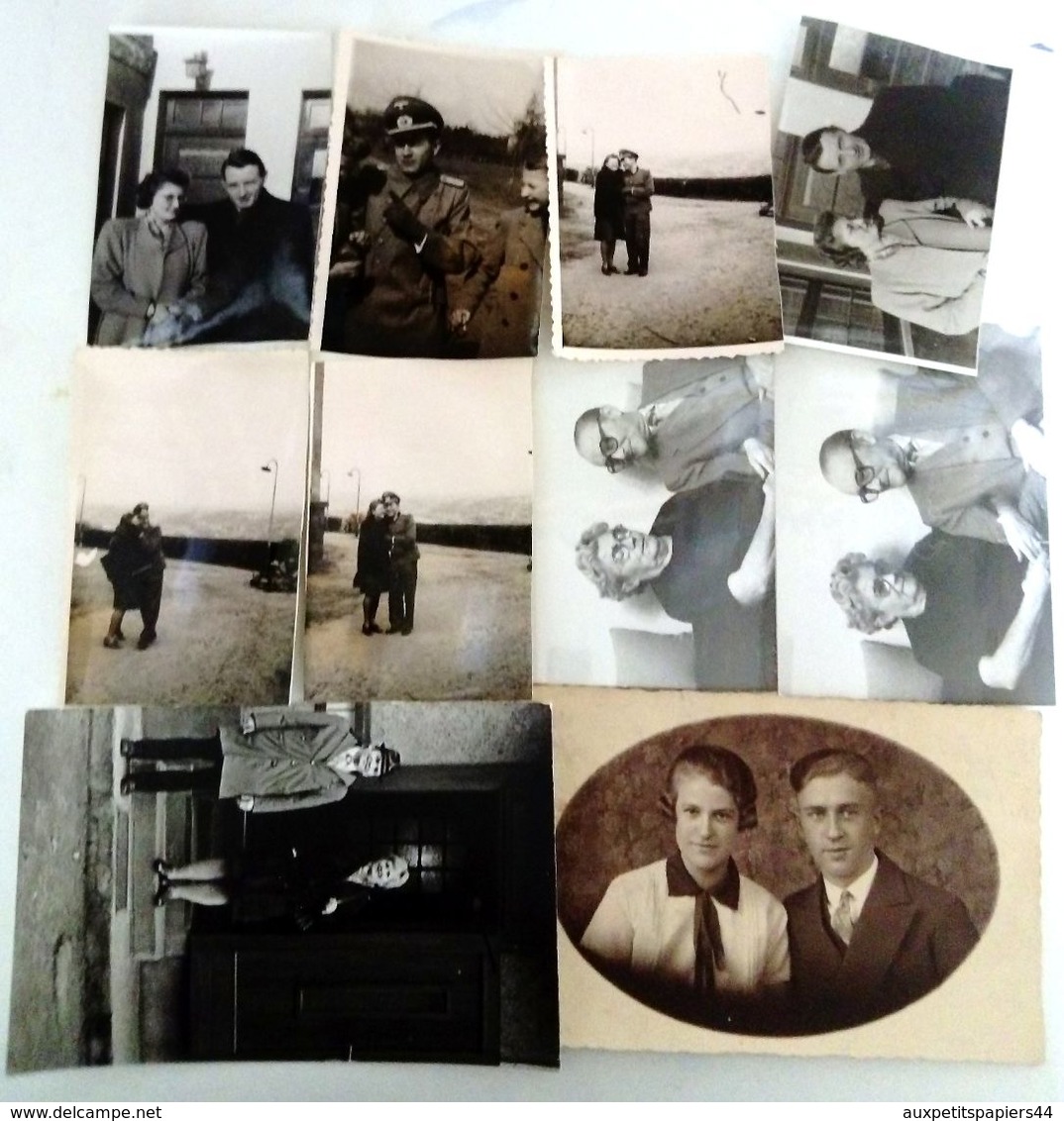 Lot de 200 Photos Originales sur le Thème du Couple vers 19400/1970 - Voir Photos