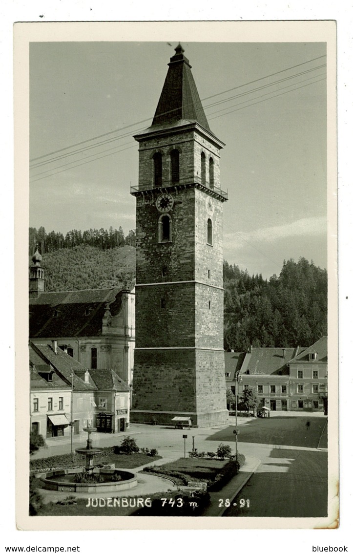 Ref 1387 - 1951 Real Photo Postcard - Judenburg - Styria Austria - Judenburg