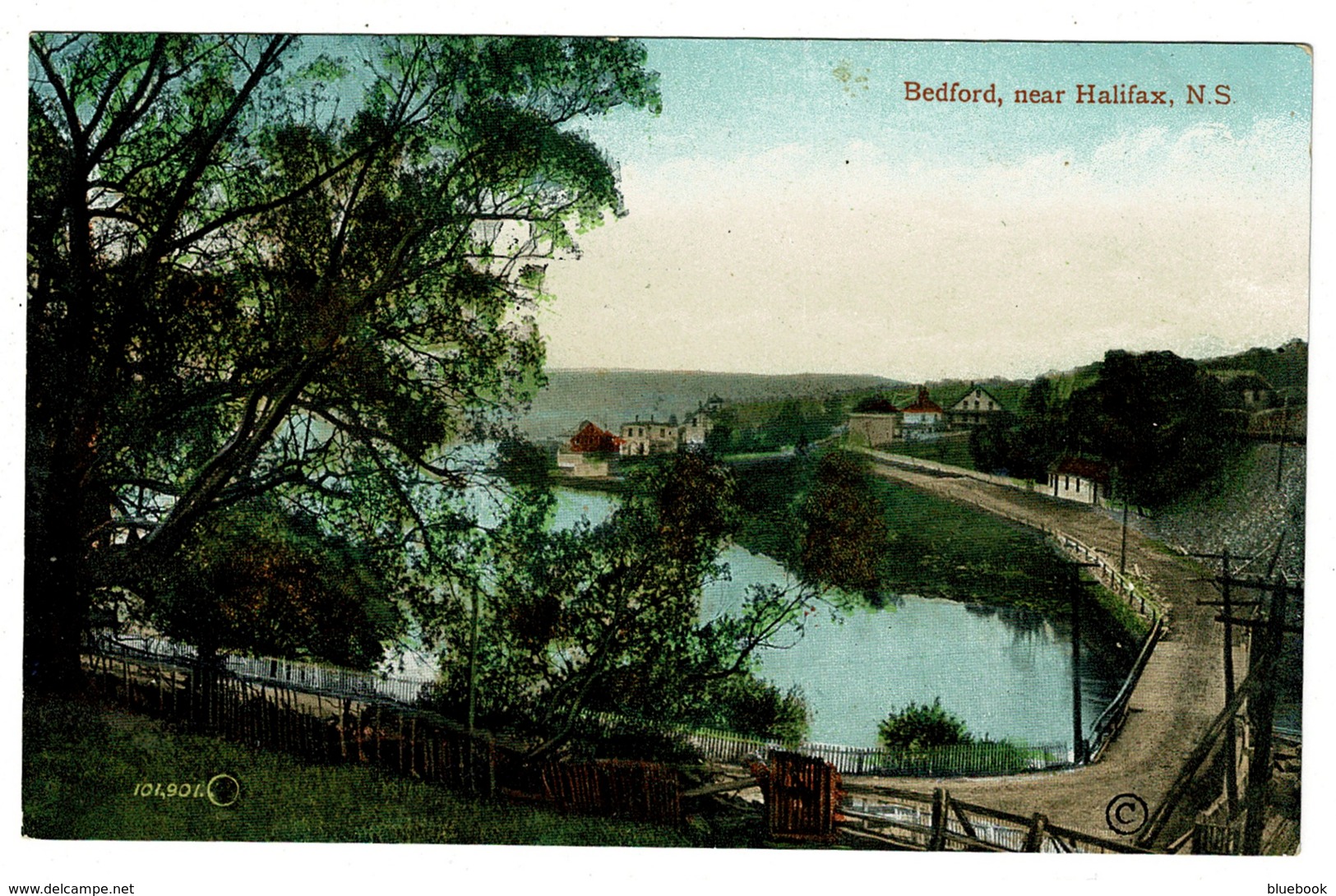 Ref 1387 - Early Postcard - Bedford Near Halifax - Nova Scotia Canada - Autres & Non Classés
