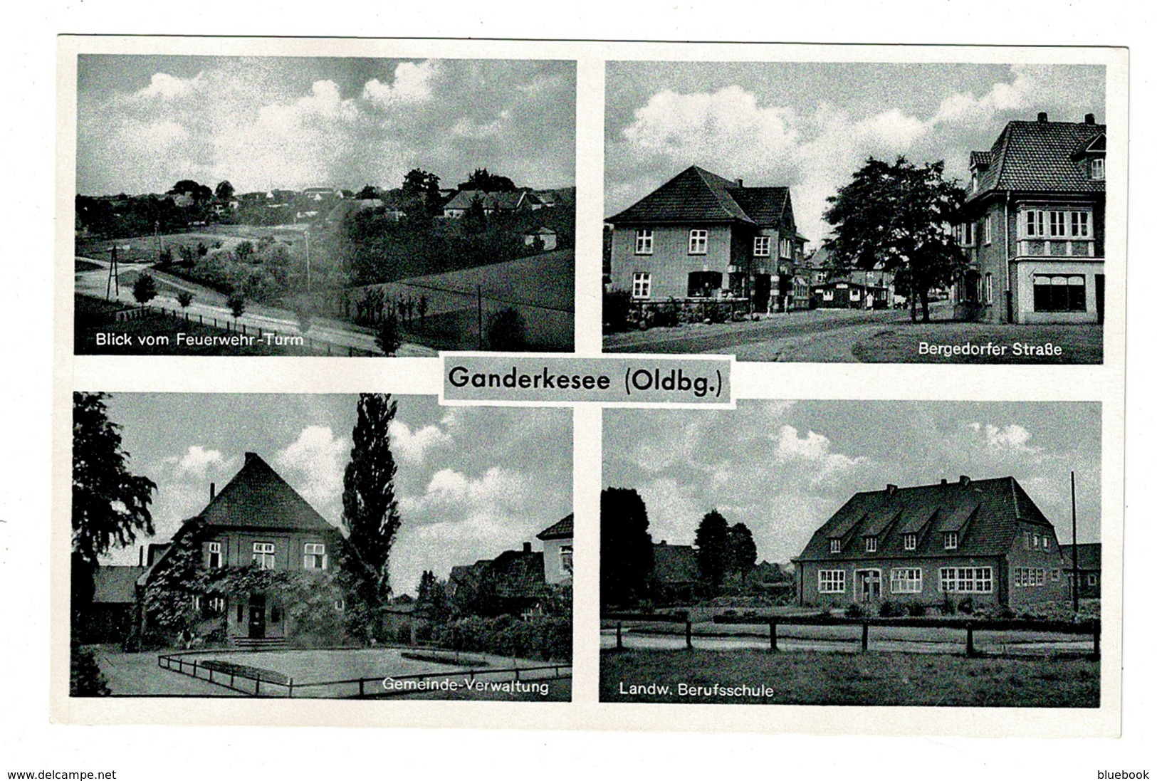 Ref 1388  - Multiview Postcard - Ganderkesee Oldenburg - Lower Saxony Germany - Ganderkesee