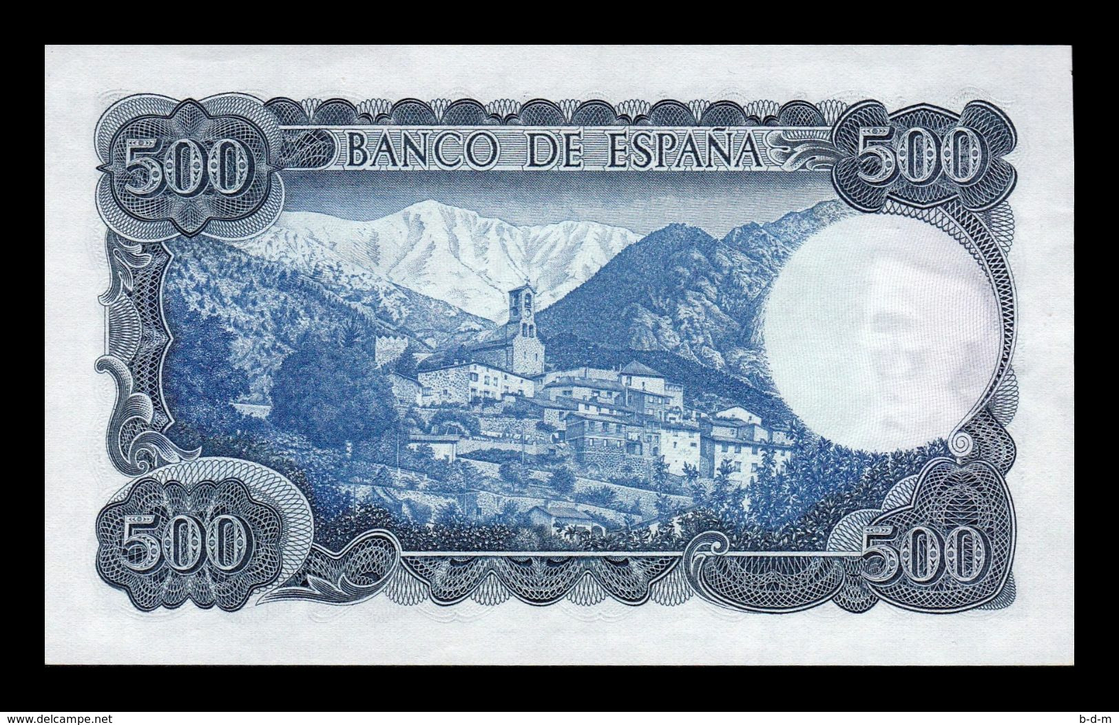 España Spain 500 Pesetas Jacinto Verdaguer 1971 Pick 153 Serie 1J SC- AUNC - 500 Pesetas