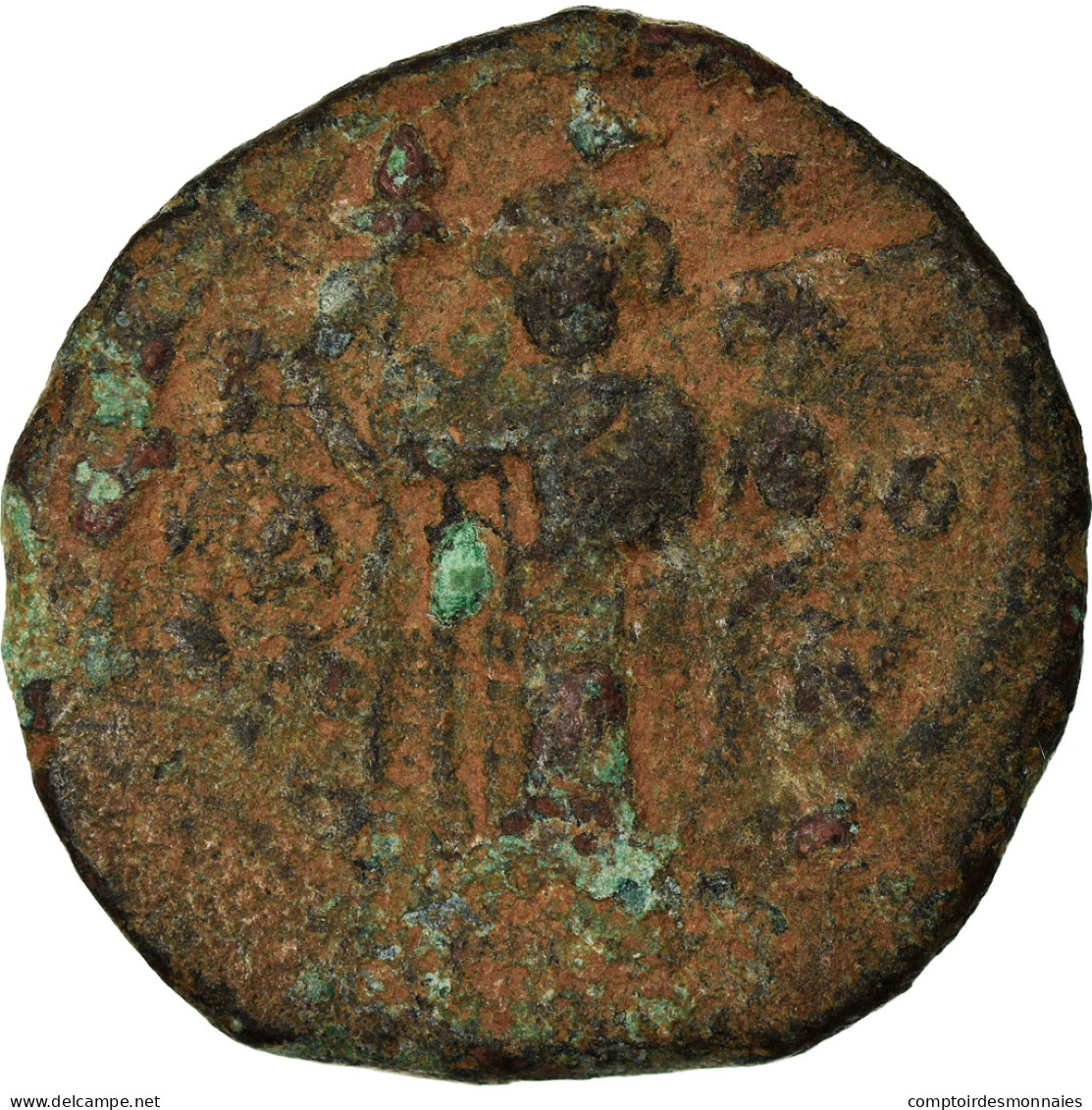 Monnaie, Arabo-Byzantines, Fals, 670s-680s, Hims (Emesa), TB, Bronze - Islamische Münzen