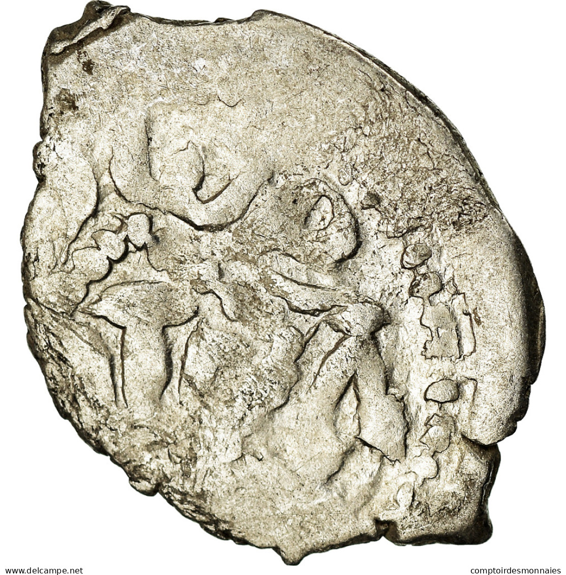 Monnaie, Italie, Genoese Colonies, Aspro, XIVth-XVth Century, Caffa, TB, Argent - Genen