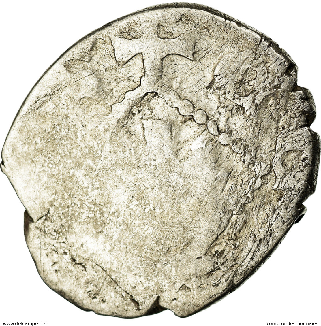 Monnaie, Italie, Genoese Colonies, Aspro, XIVth-XVth Century, Caffa, B+, Argent - Genes