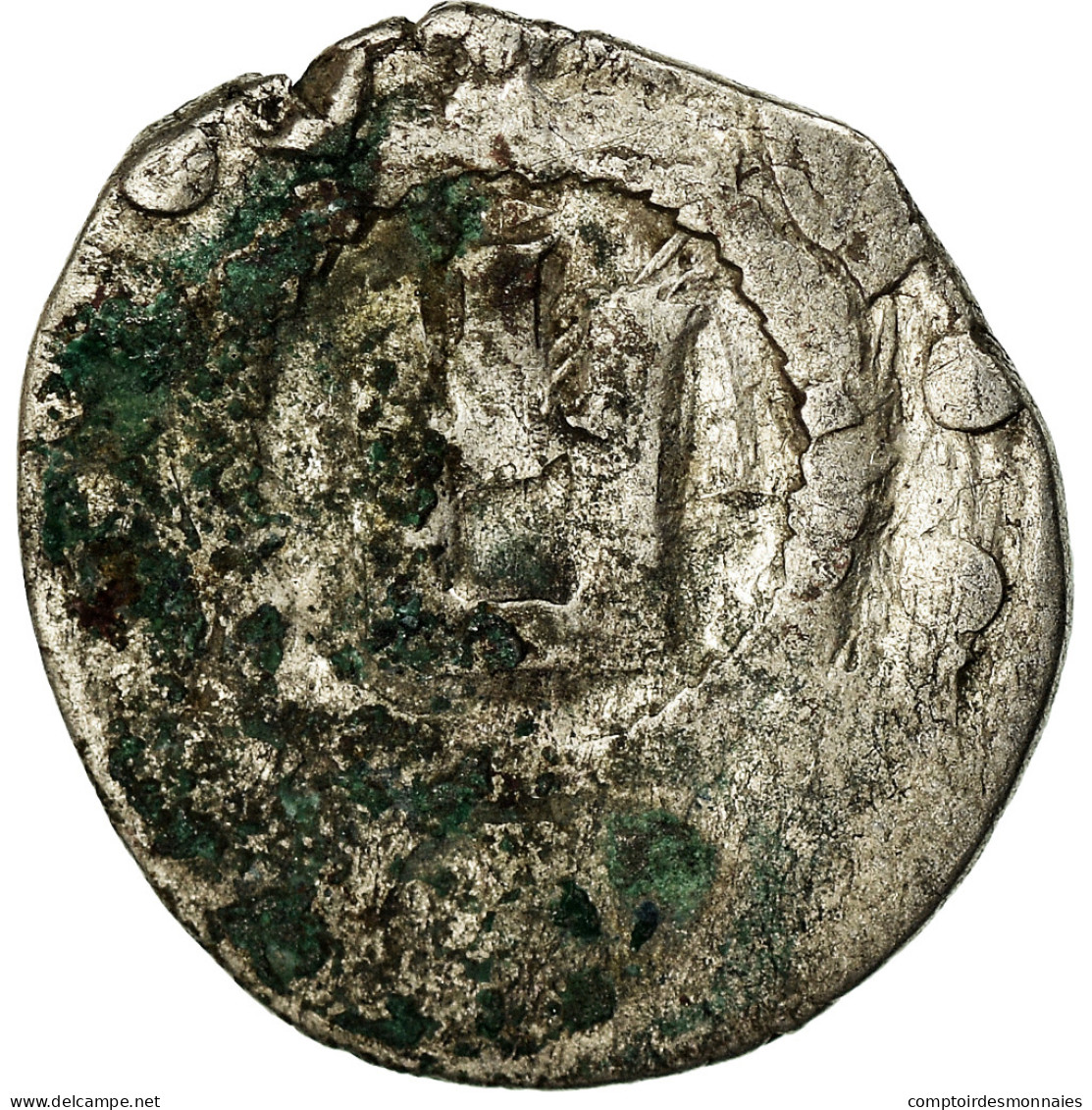 Monnaie, Italie, Genoese Colonies, Aspro, XIVth-XVth Century, Caffa, TB, Argent - Genua