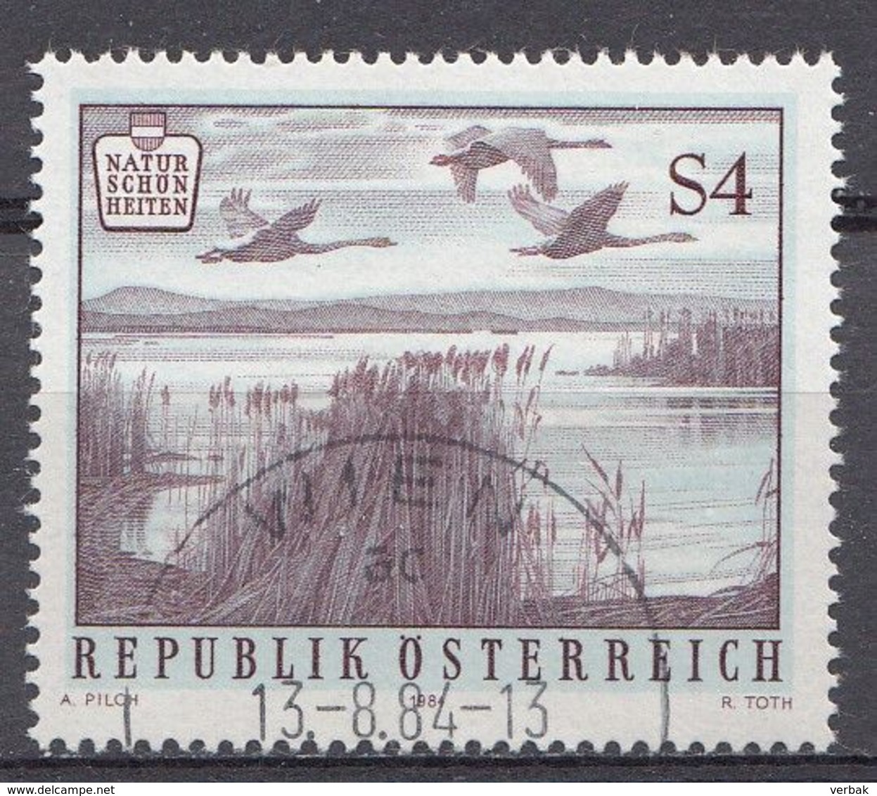 Autriche 1984  Mi.Nr: 1788 Naturschönheiten   Oblitèré / Used / Gebruikt - Usados