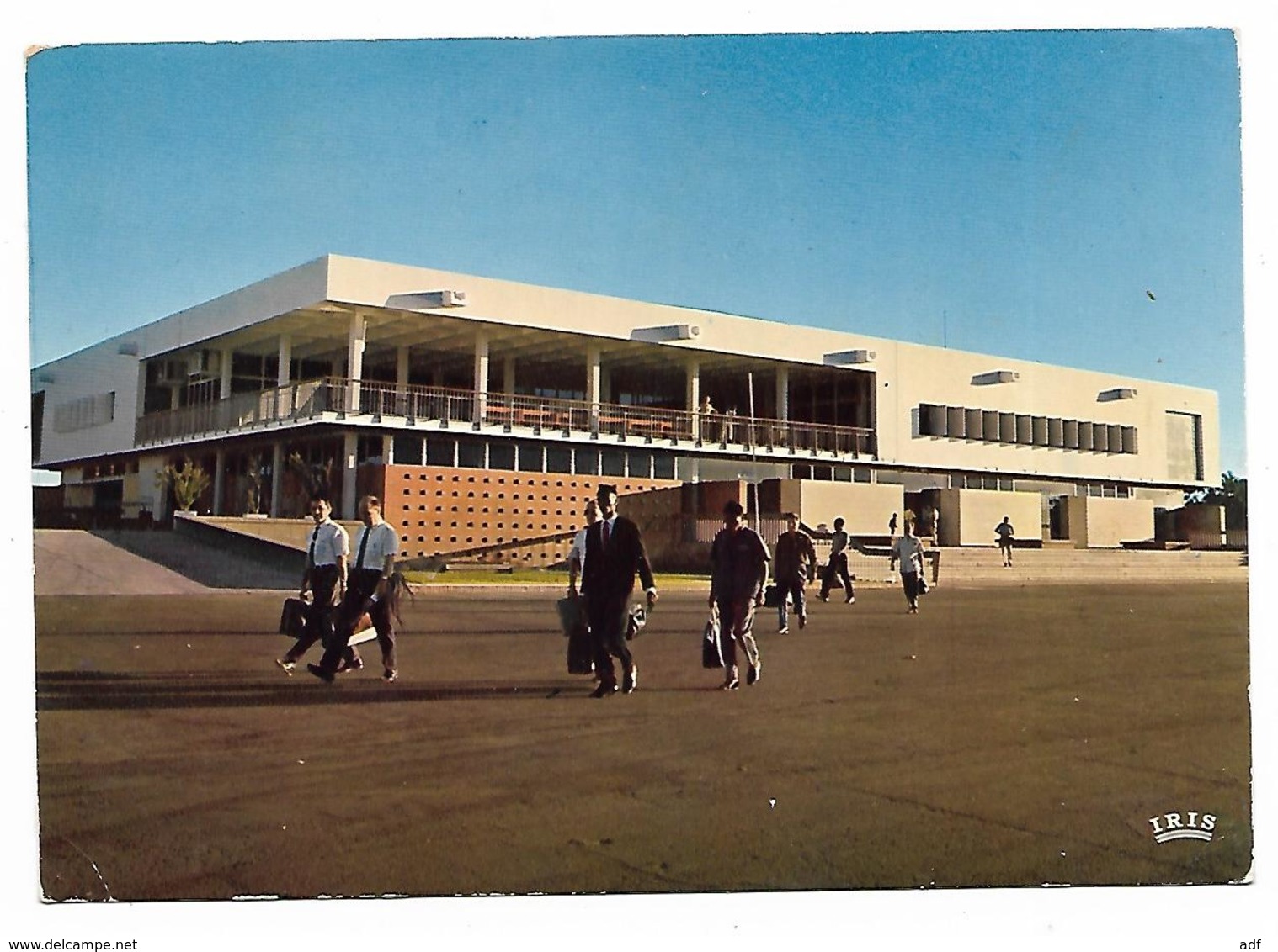 CP ANIMEE N'DJAMENA, NDJAMENA, ANIMATION DEVANT L'AEROGARE, TCHAD - Tchad