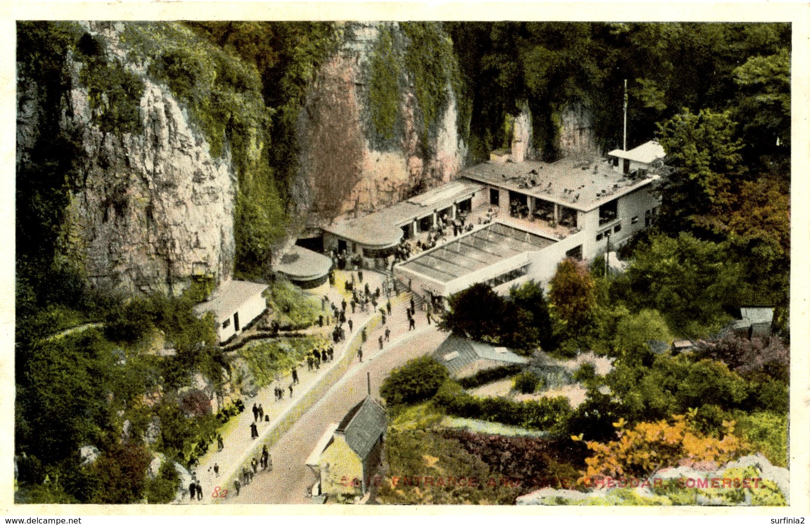 SOMERSET - CHEDDAR - (GOUGH'S CAVE ENTRANCE) Som569 - Cheddar