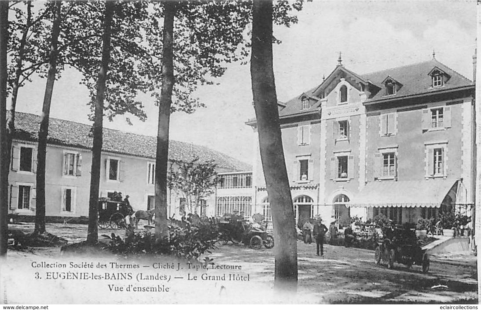 Eugénie Les Bains          40            Le Grand Hôtel            (scan) - Sonstige & Ohne Zuordnung