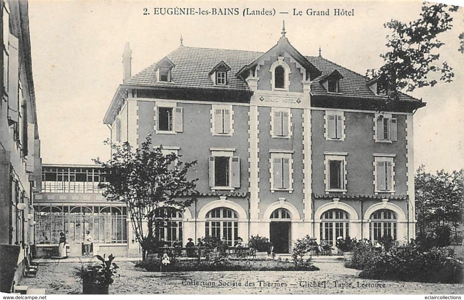 Eugénie Les Bains          40            Le Grand Hôtel    2            (scan) - Autres & Non Classés