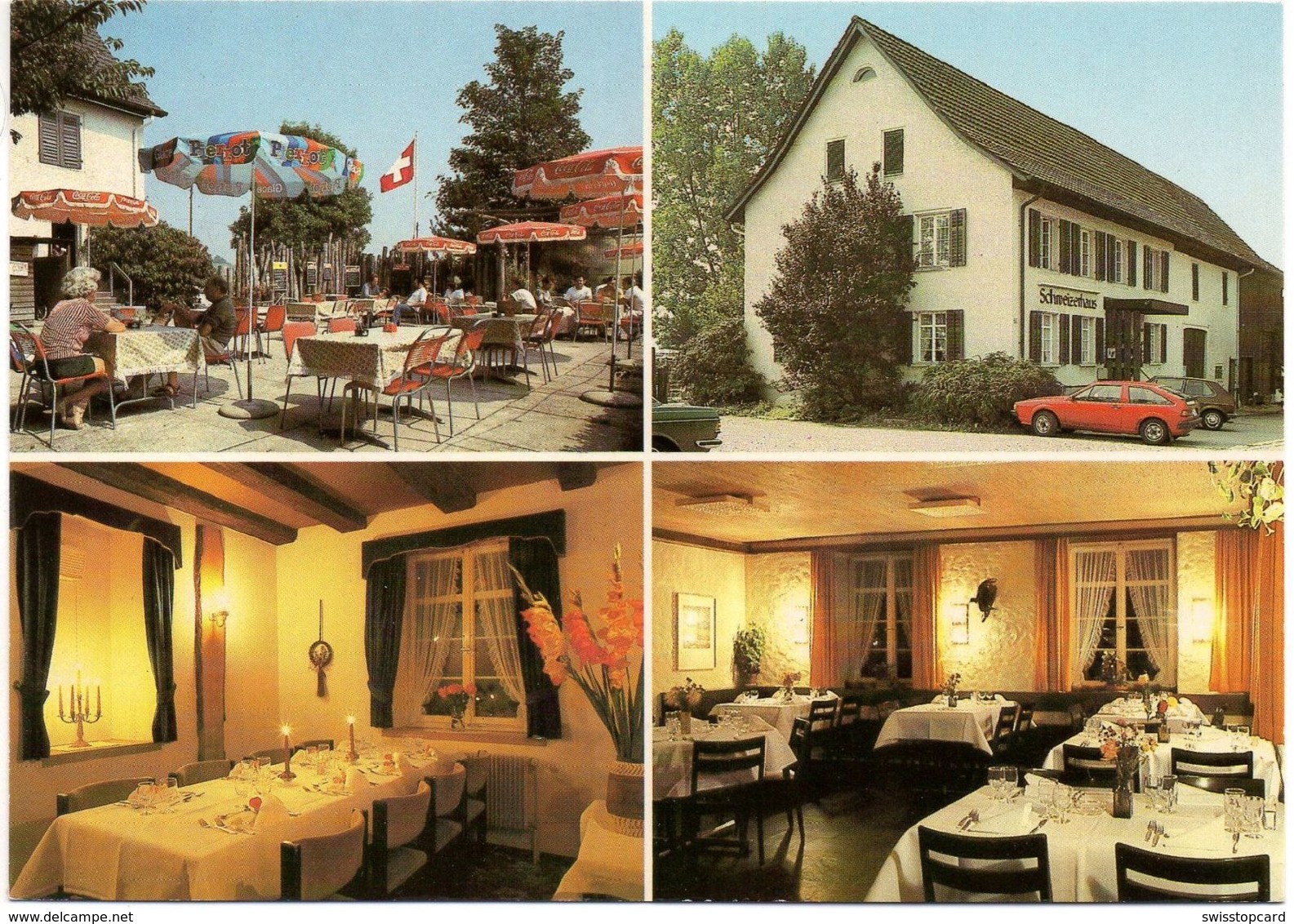 THAYNGEN Restaurant Schweizerhaus Auto Werbung Fam. B. Schmid-Meyer - Thayngen