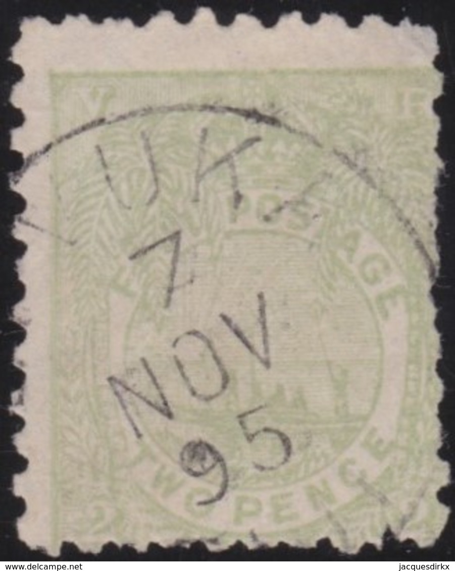 Fiji    .    SG        .    38     .    O     .   Oblitéŕé    .   /    .    Cancelled - Fidschi-Inseln (...-1970)