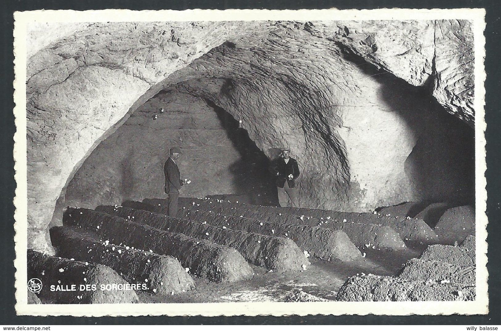 +++ CPA - Grandes Champignonnières De FOLX LES CAVES - Orp Jauche - Salle Des Sorcières - Nels Bromurite  // - Orp-Jauche