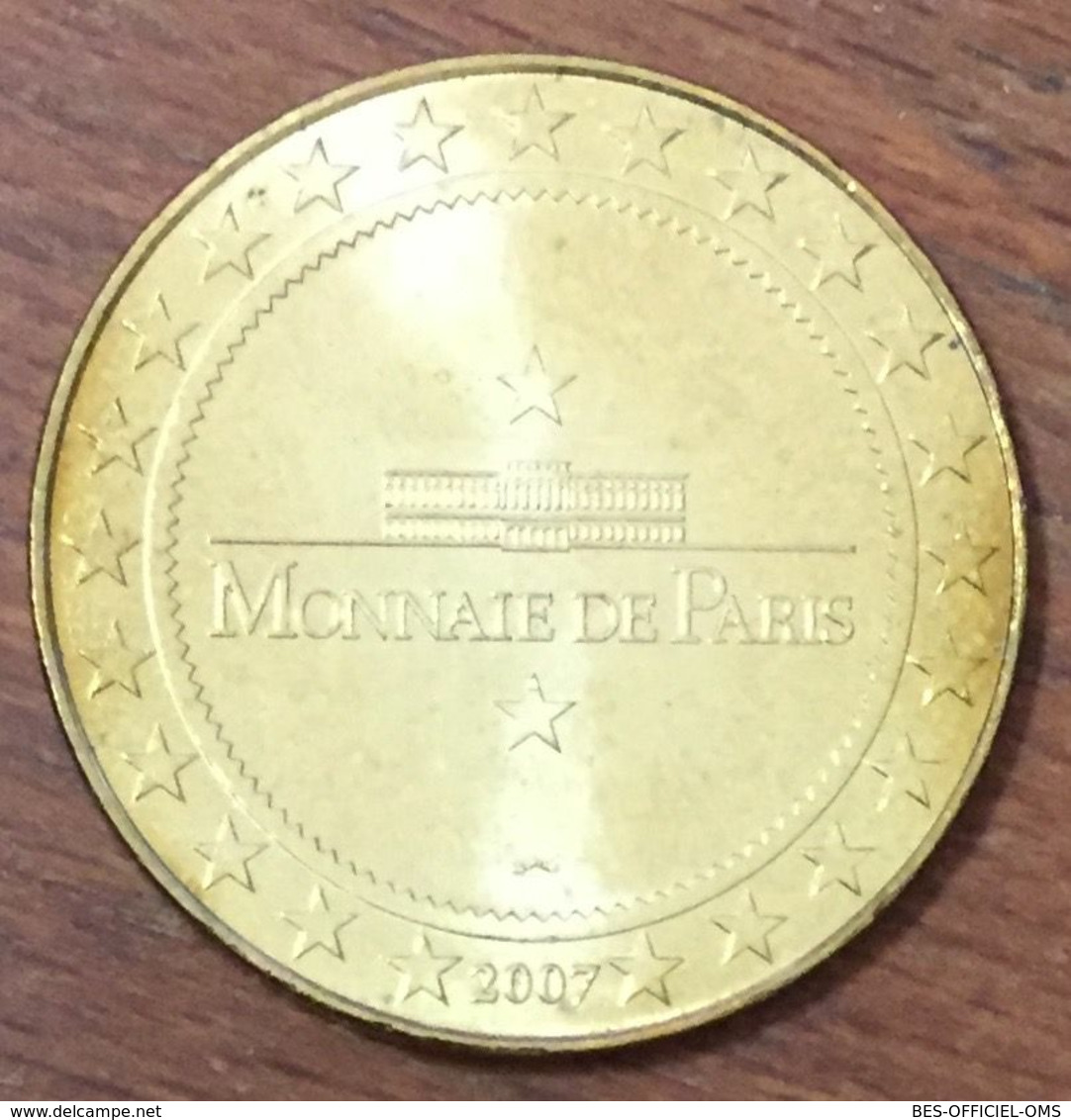 75015 PARIS TOUR MONTPARNASSE MDP 2007 MÉDAILLE SOUVENIR MONNAIE DE PARIS JETON TOURISTIQUE TOKENS MEDALS COINS - 2007