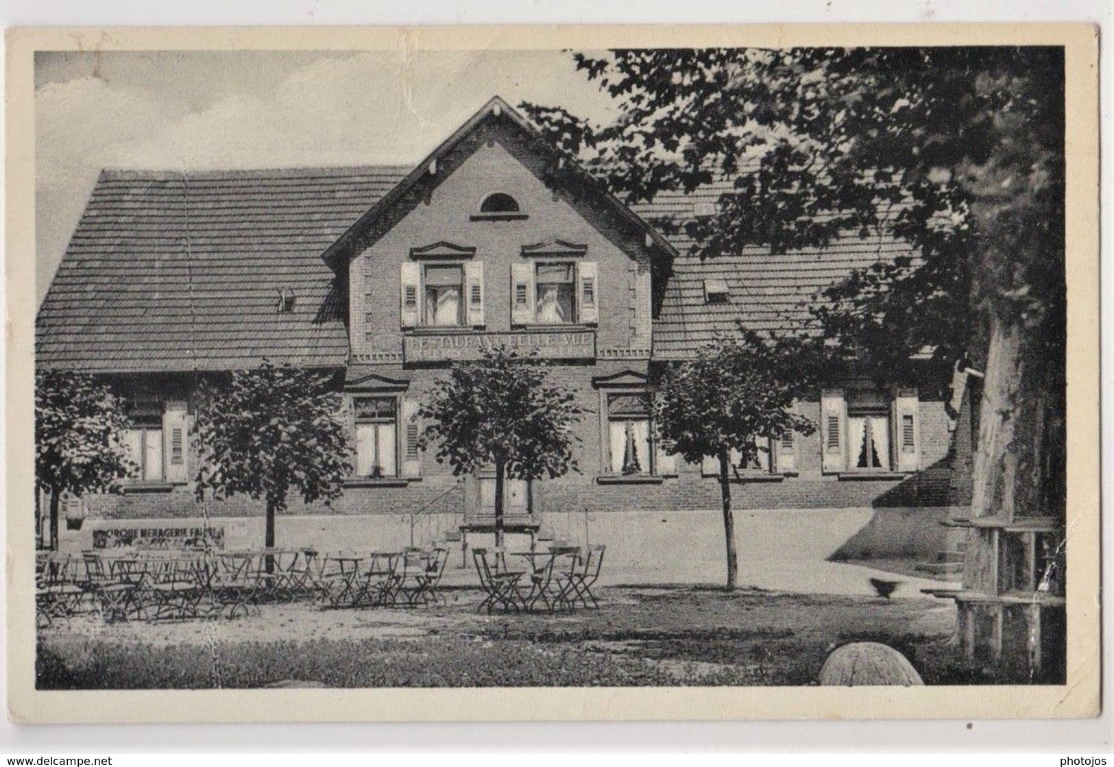 CPA : Lauterbourg (67)  Restaurant Belle Vue Jean Roden    Editeur Heugel - Lauterbourg