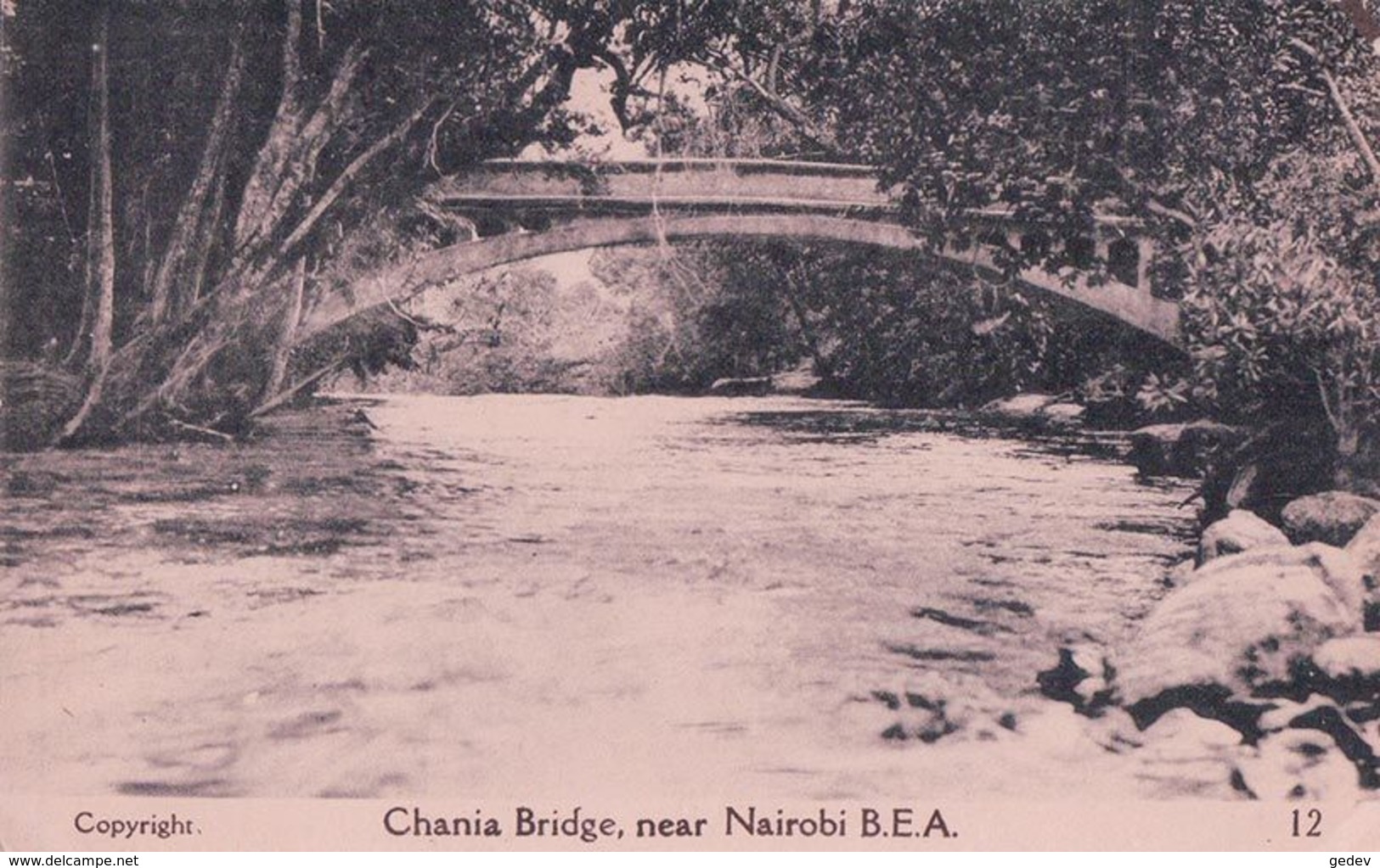 Kenya, Nairobi, Chania Bridge (12) - Kenia