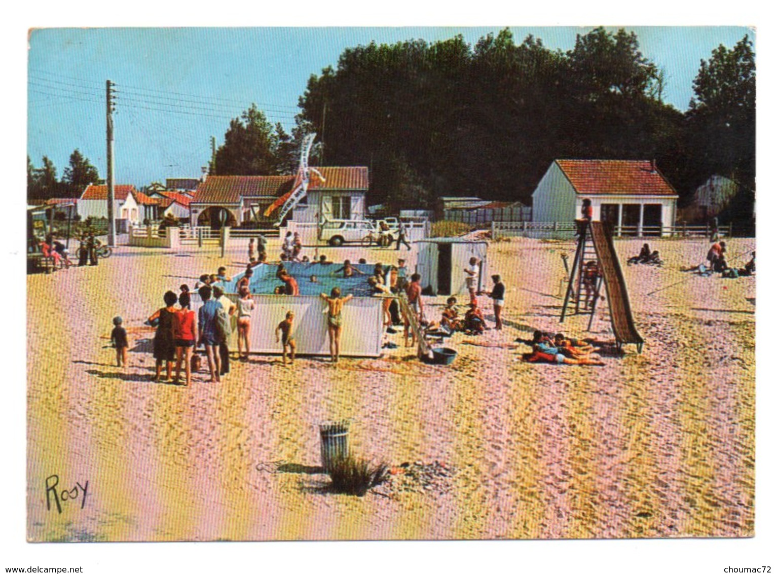 GF (44) 849, Les Moutiers En Retz, Chapeau 2445, La Piscine Sur La Plage - Les Moutiers-en-Retz