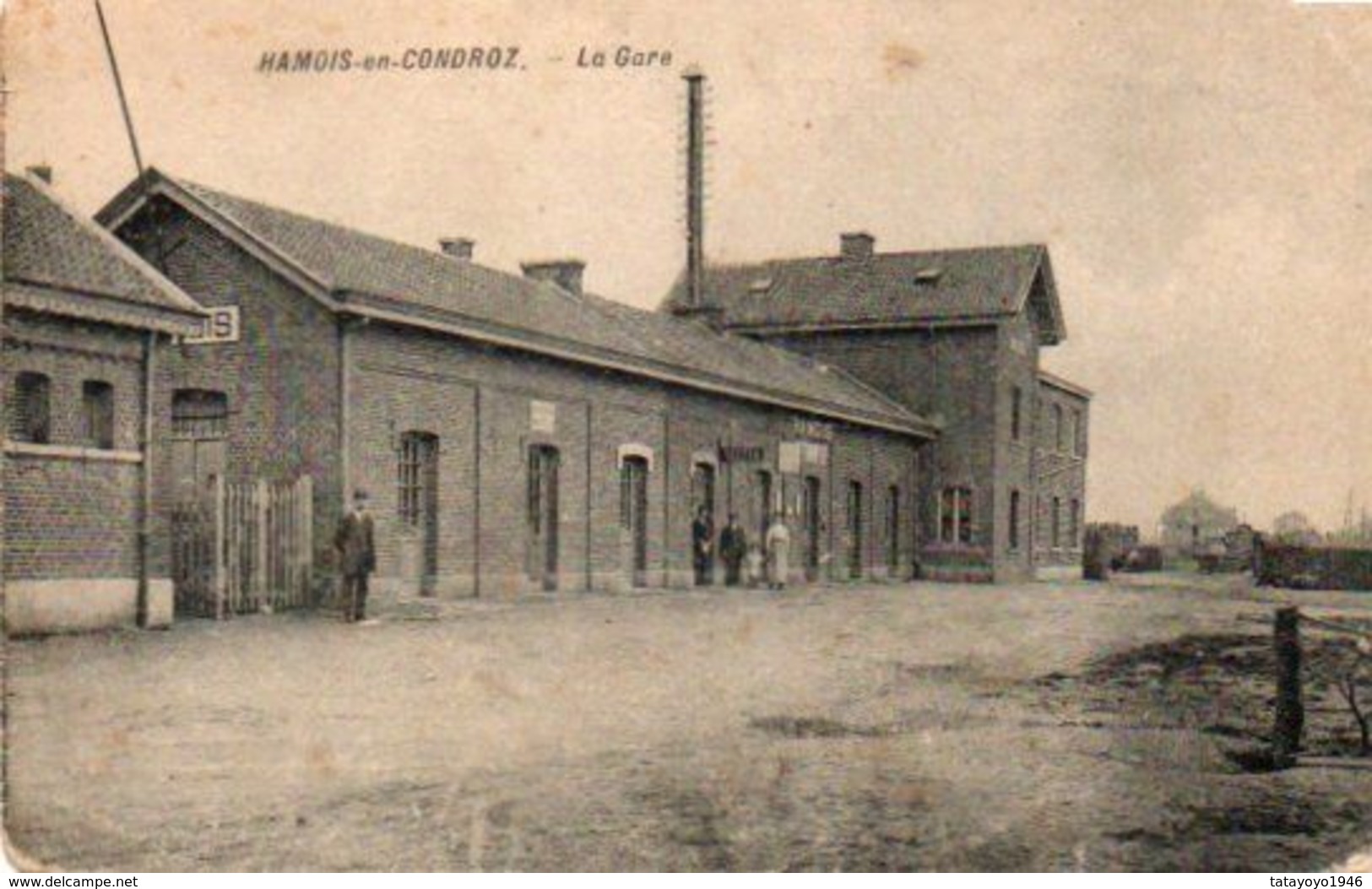 Hamois-en-condroz La Gare N'a Pas Circulé Voir état ?? - Hamois