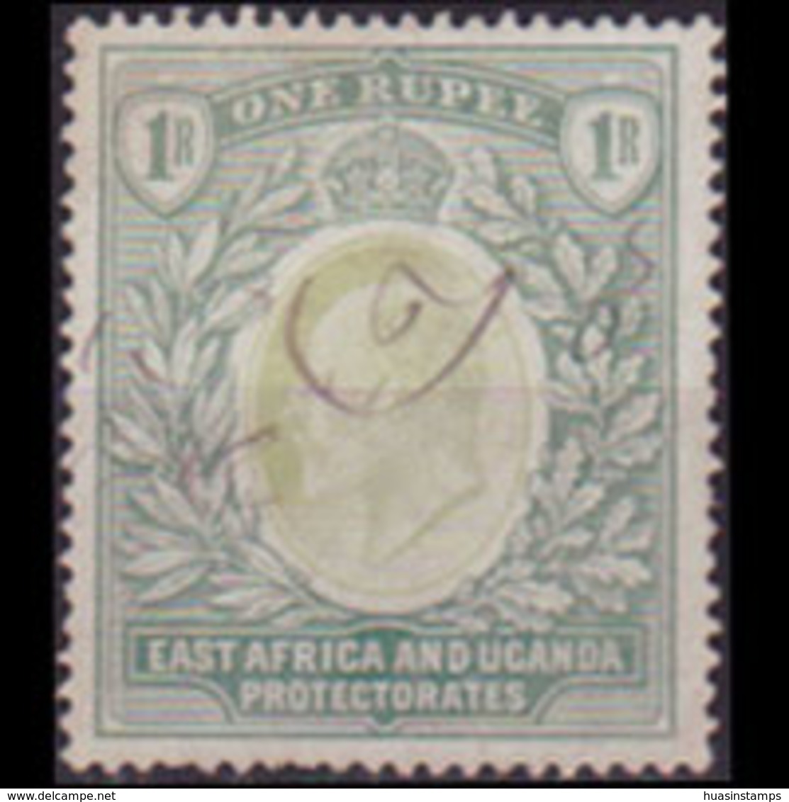 EAST AFRICA 1903 - Scott# 9 King EVII 1r Used - Afrique Orientale