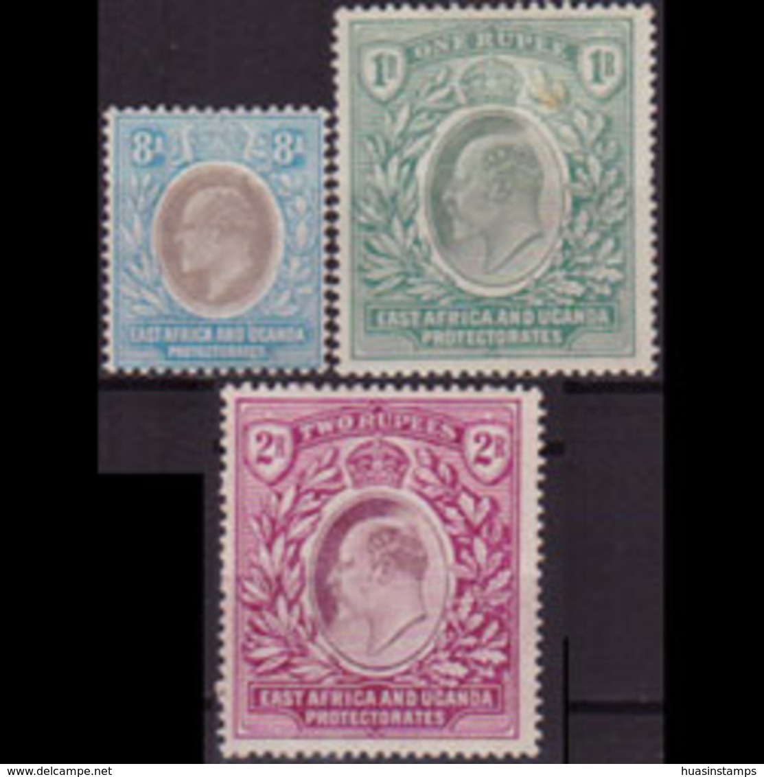 EAST AFRICA 1904 - Scott# 24a-6 King EVII 8a-2r LH - Africa Orientale