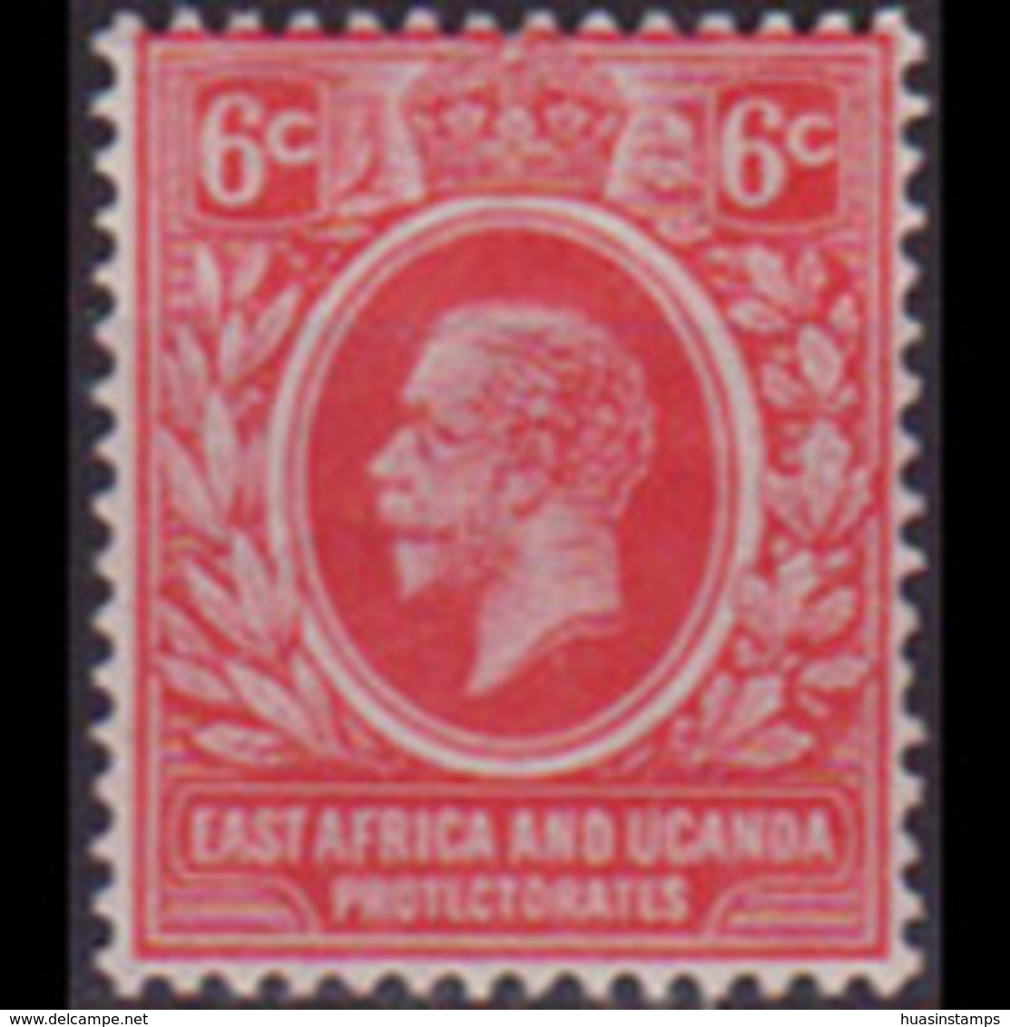 EAST AFRICA 1907 - Scott# 33 King EVII 6c LH - Africa Oriental