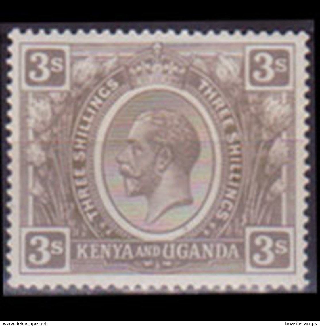 KENYA UGANDA TANGANK 1922 - Scott# 32 King GV 3s LH - Kenya & Ouganda