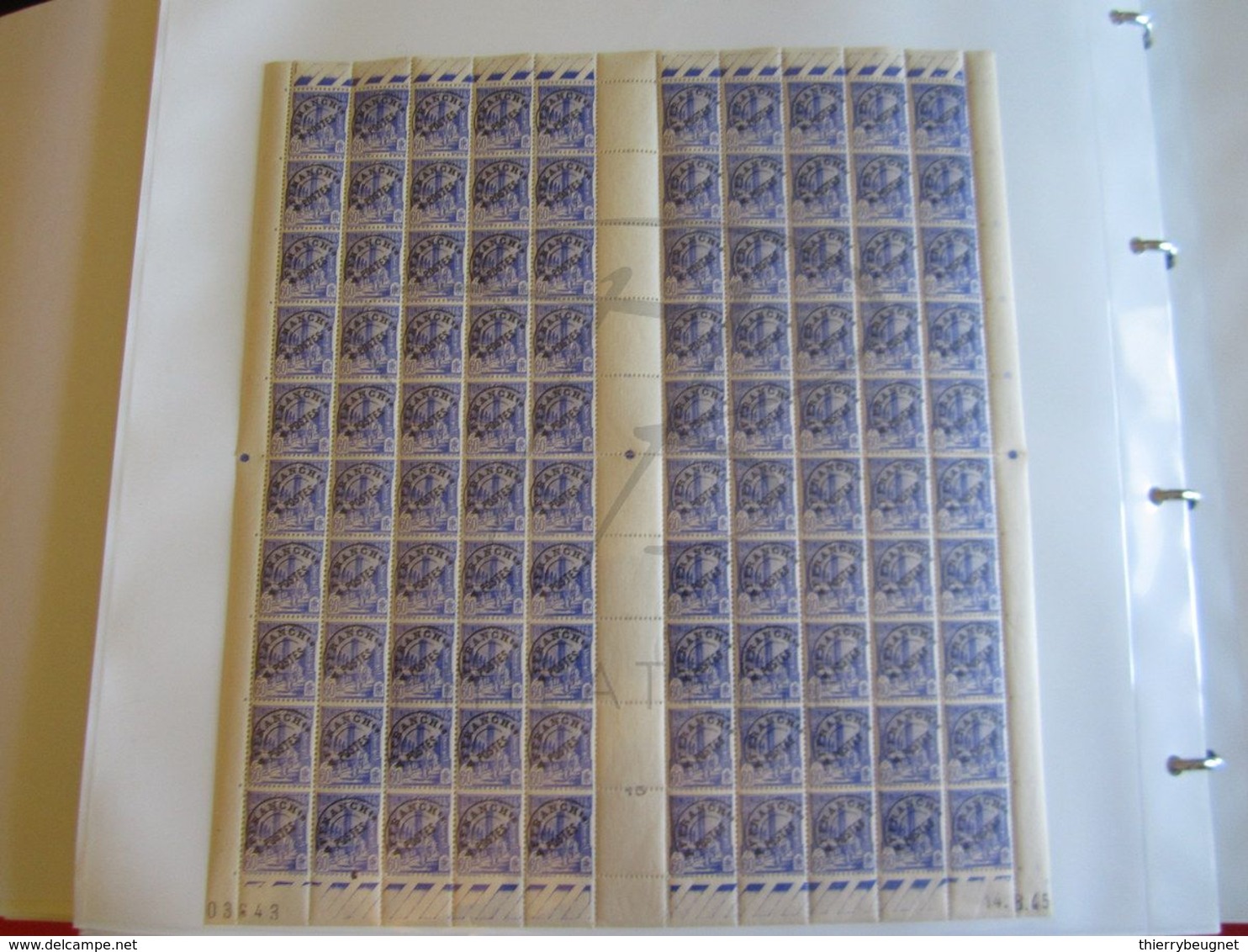 VEND BEAUX TIMBRES PREOBLITERES DE TUNISIE N° 4 EN FEUILLE , DONT 2 PETITS " T " ET 2 " E " AVEC CROCHETS , XX !!! - Unused Stamps