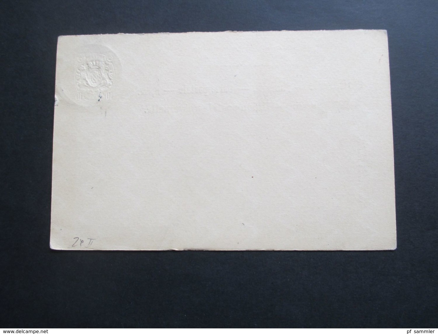 AD Bayern 1866 Ganzsache Doppelkarte P24 II WZ 6 Z Gestempelt Aber Nicht Echt Gelaufen! Stempel Bad Kissingen I - Postal  Stationery