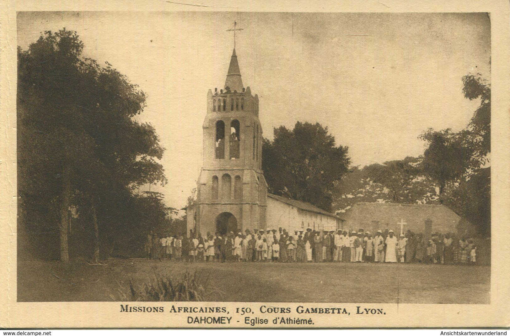 009084  Eglise D'Athiémé - Dahomey