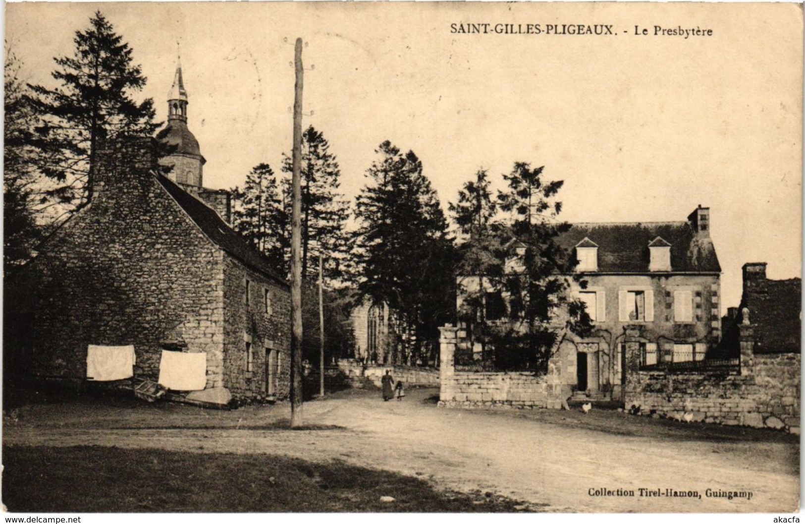 CPA St-Gilles-Pligeaux - Le Presbytere (103445) - Saint-Gilles-Vieux-Marché