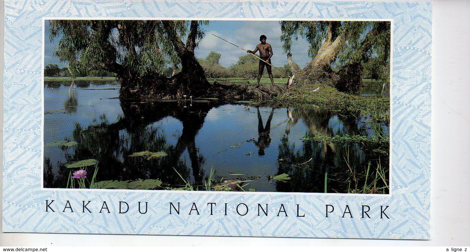 Ref EX : CPM Double Australie Kakadu Pecheur Fisher - Kakadu