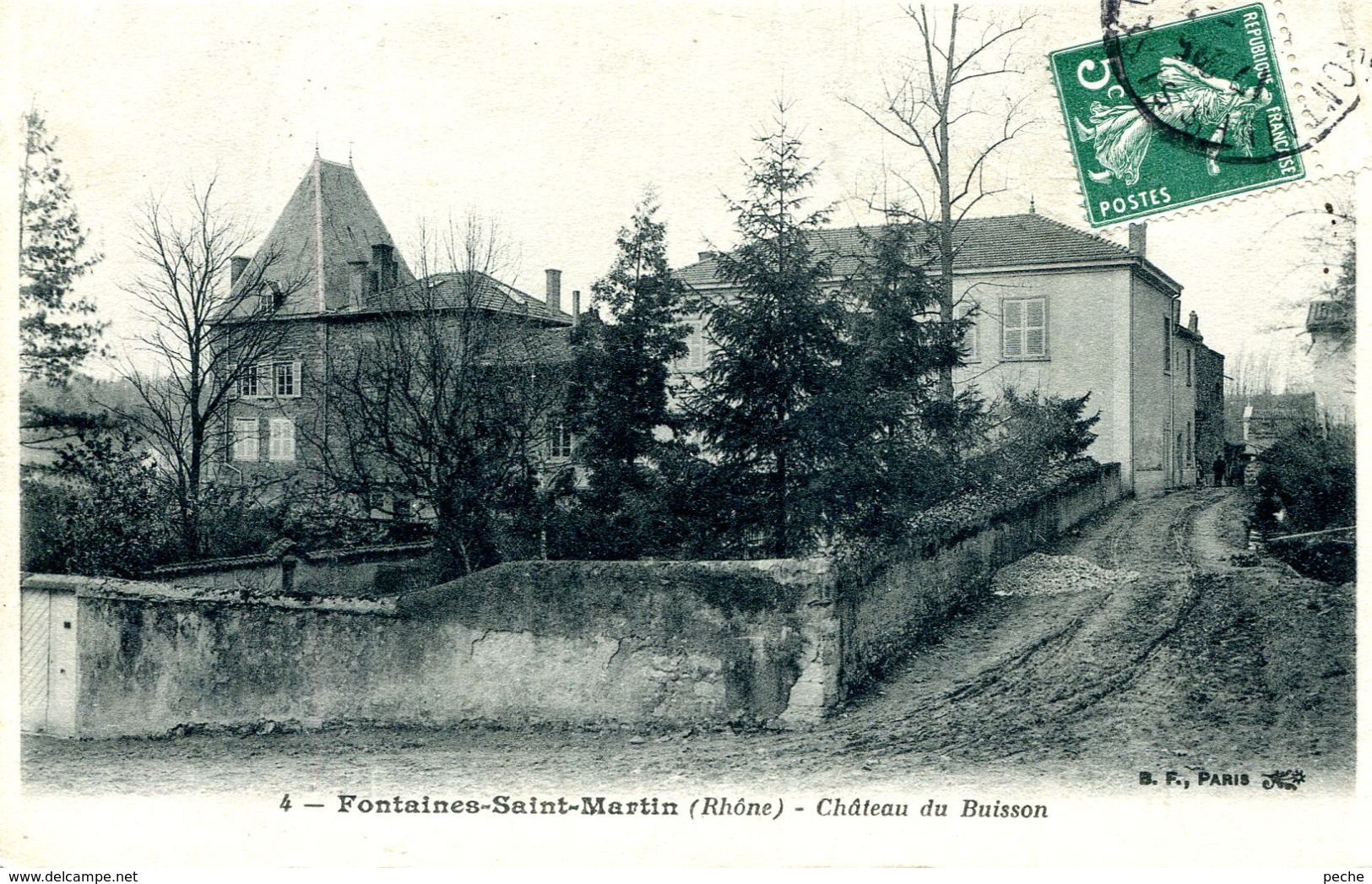 N°2127 R -cpa Fontaines Saint Martin -château Du Buisson- - Sonstige & Ohne Zuordnung